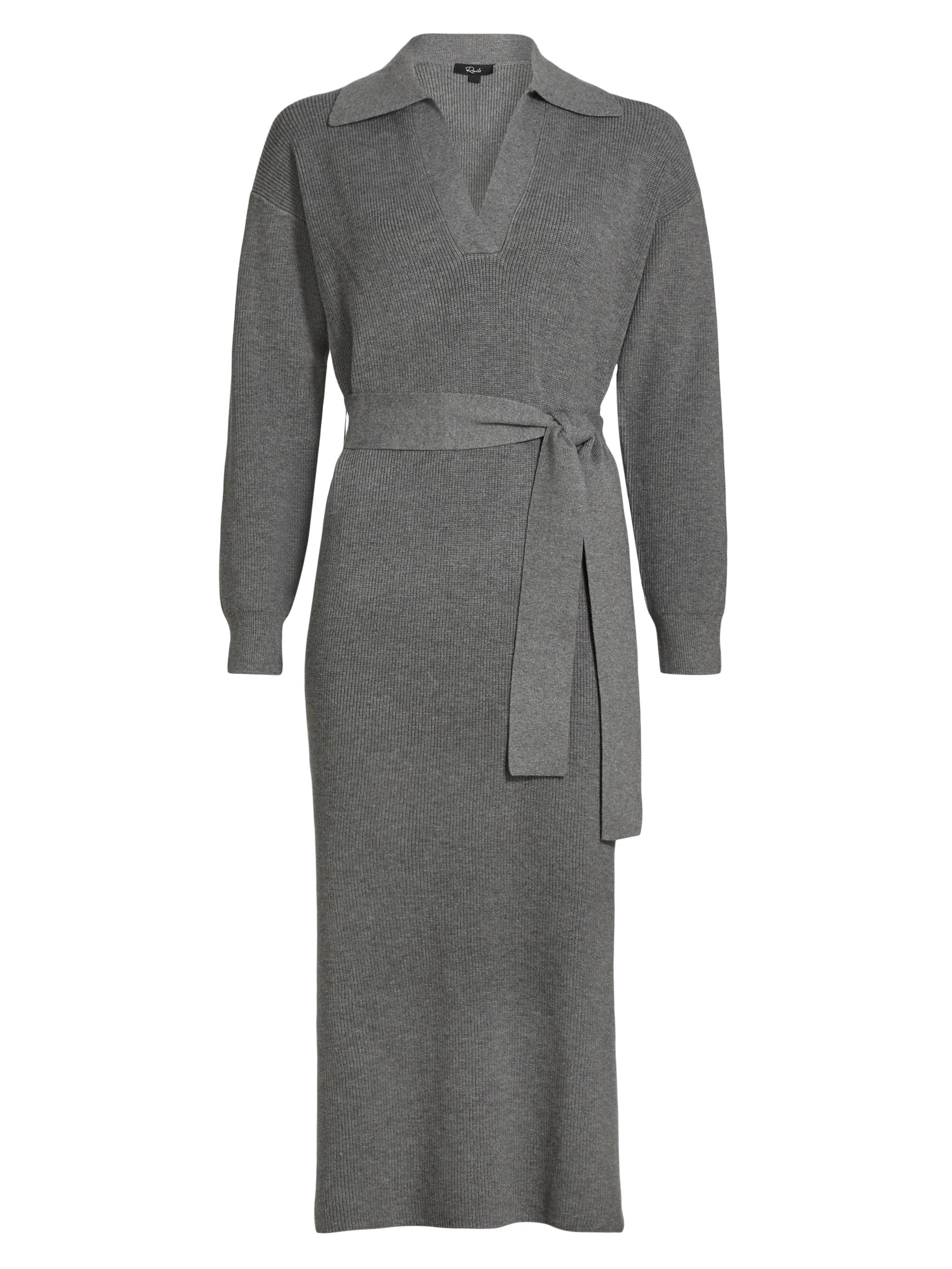 Rails Women's Dru Knit Midi-Dress - Heather Grey