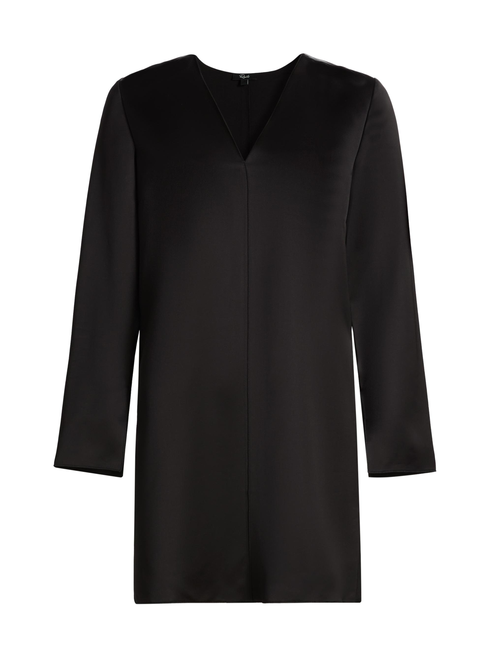 Rails Women's Victoria V-Neck Mini-Dress - Black