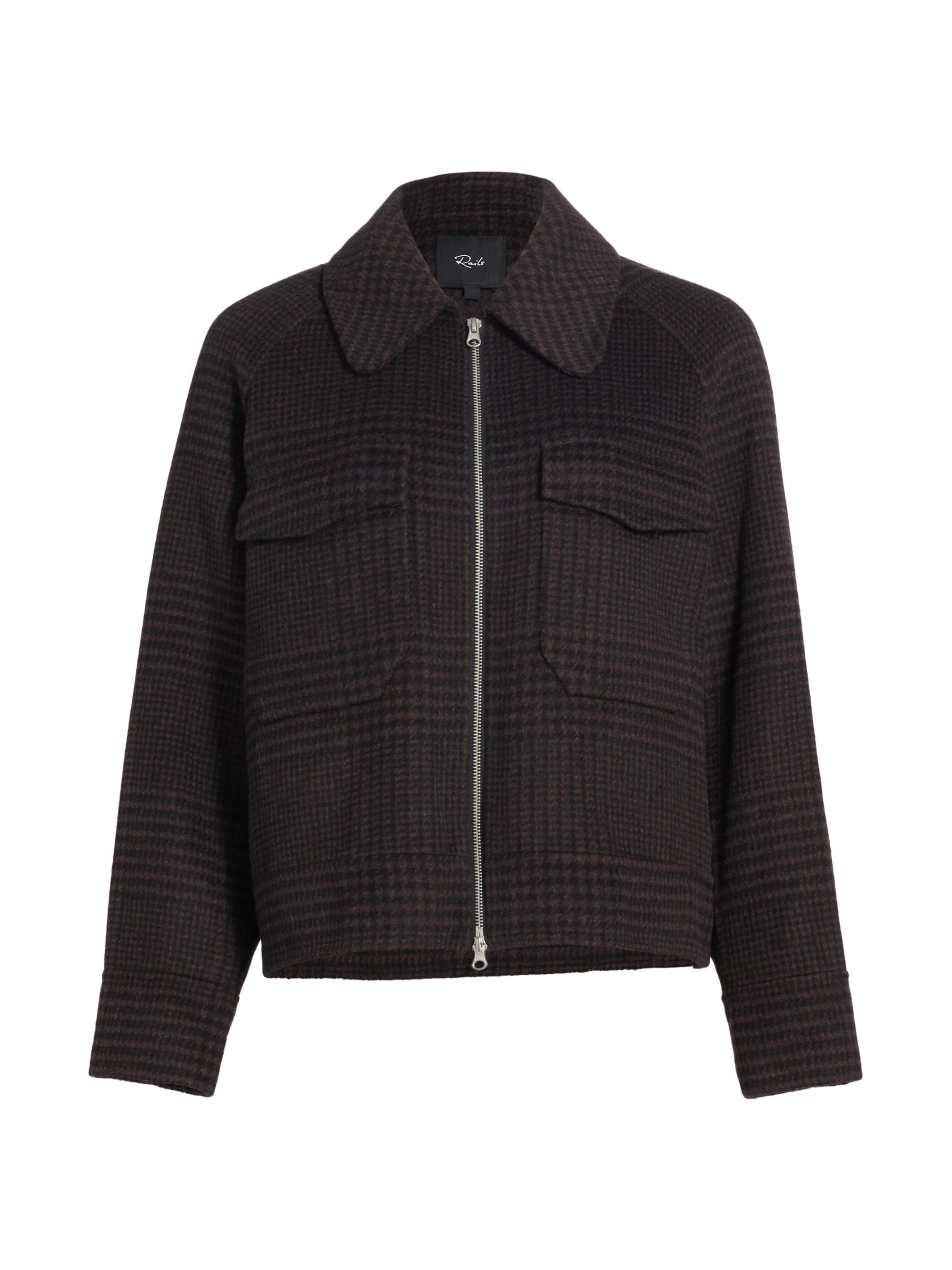 【新品タグ付き】I_am corduroy collar check coat H&M | Corduroy-collar twill jacket