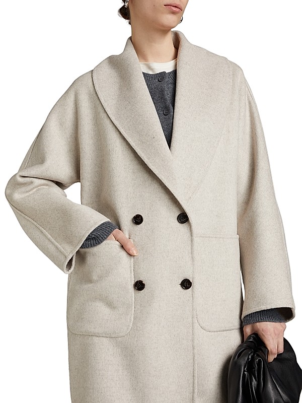 Shop Rails Nily Wool-Blend Double-Breasted Jacket | Saks Shop Rails Nily Wool-Blend Double-Breasted Jacket | Saks