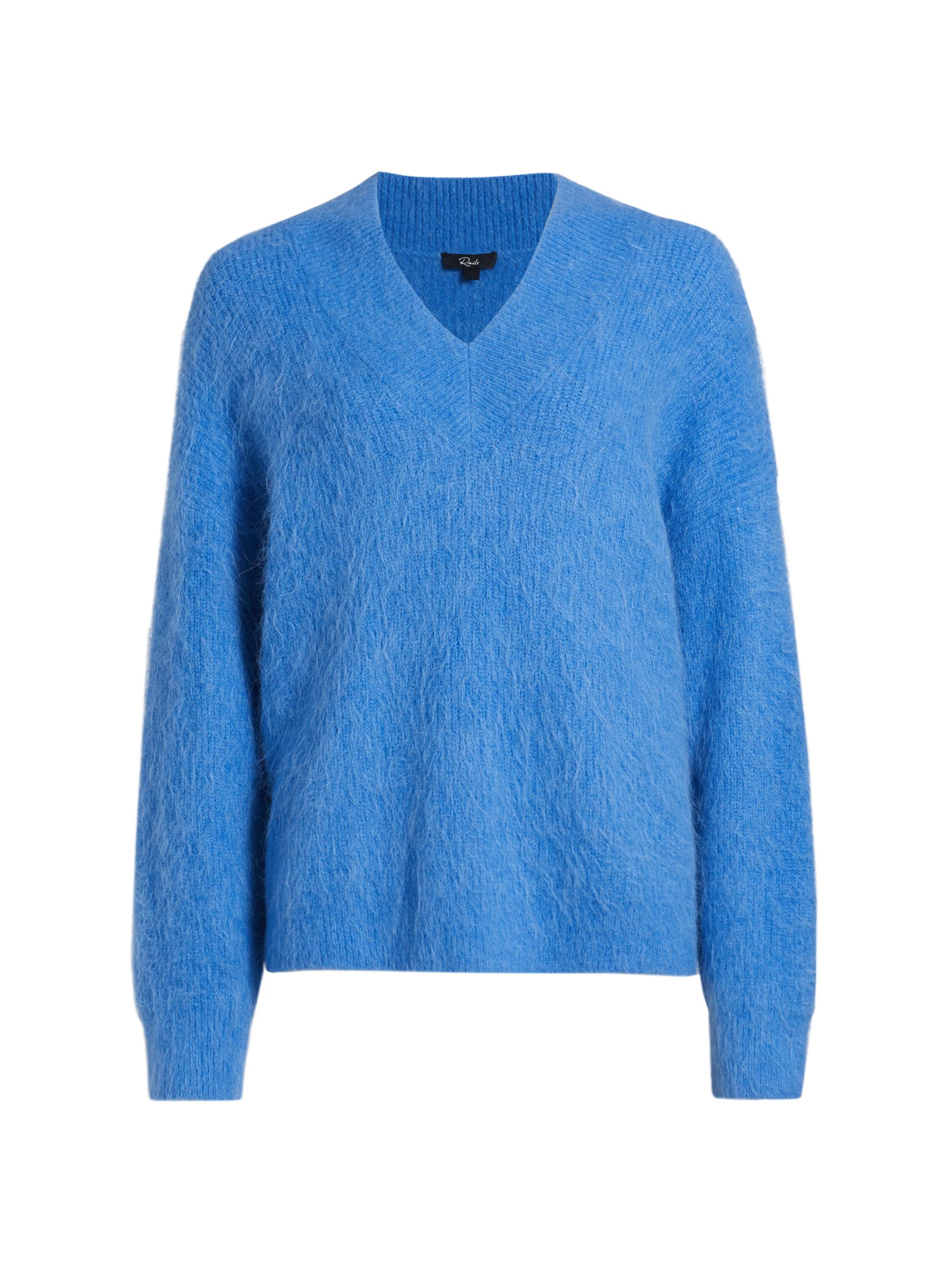 Rails Women's Jodie Alpaca-Blend V-Neck Sweater - Cobalt