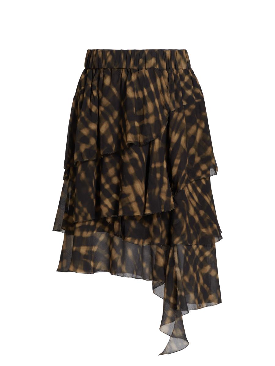 ★ GLOWNY★ RODEO TIERED RUFFLE SKIRT NAVY GY24BSK005NV MUSINSA | GLOWNY RODEO TIERED RUFFLE SKIRT (NAVY)