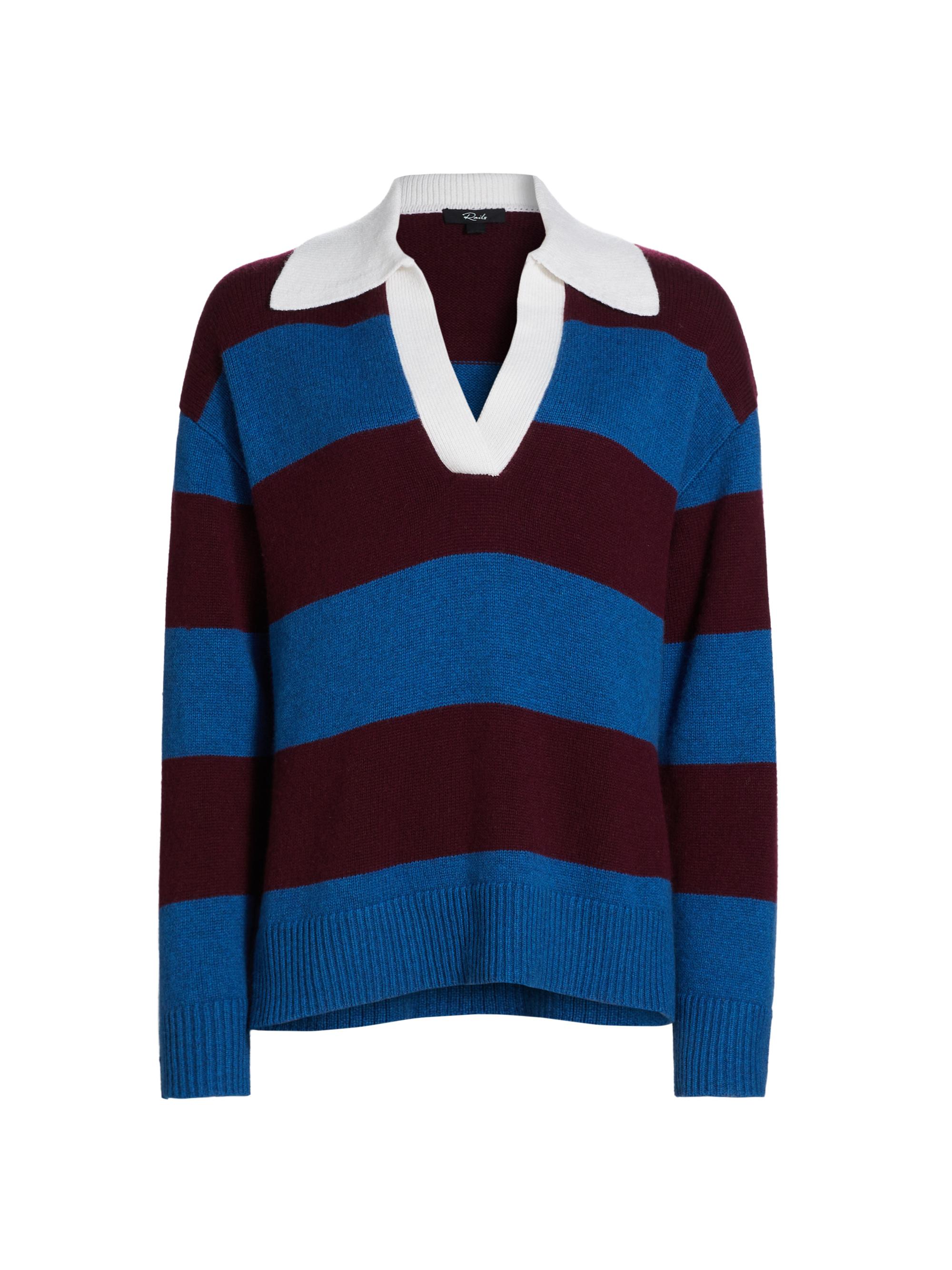 Rails Women's Harris Striped Merino Wool-Blend Sweater - Rugby Stripe