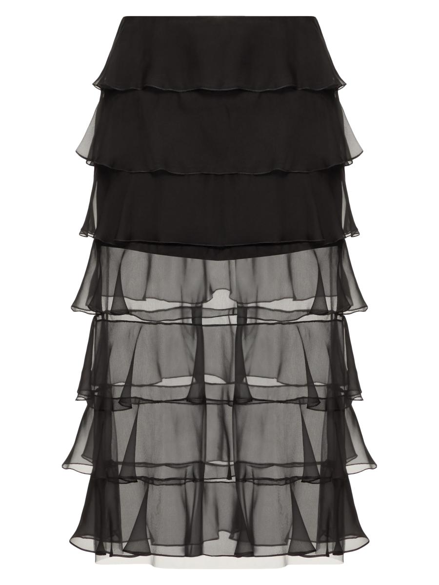 Valentino Garavani Chiffon Skirt | Saks Fifth Avenue
