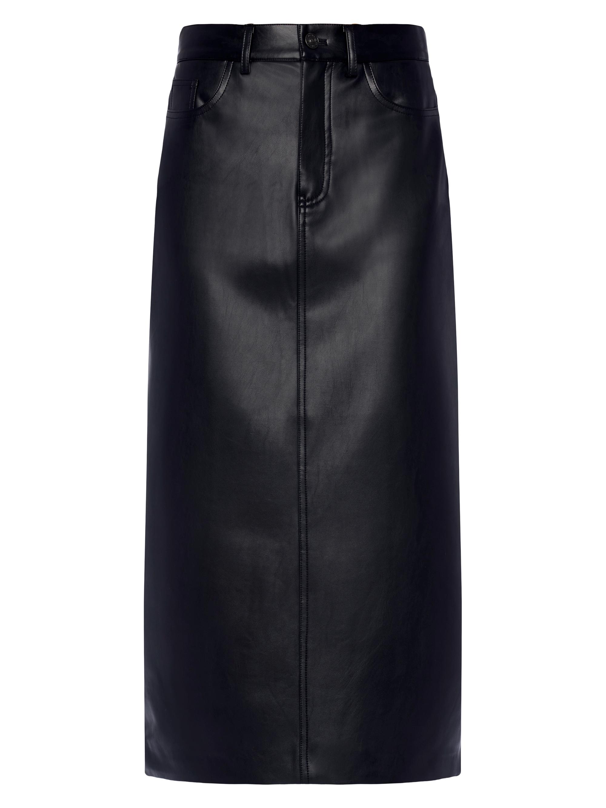 スカート SYNTHETIC LEATHER WASH WIND SKIRT SYNTHETIC LEATHER WASH WIND SKIRT
