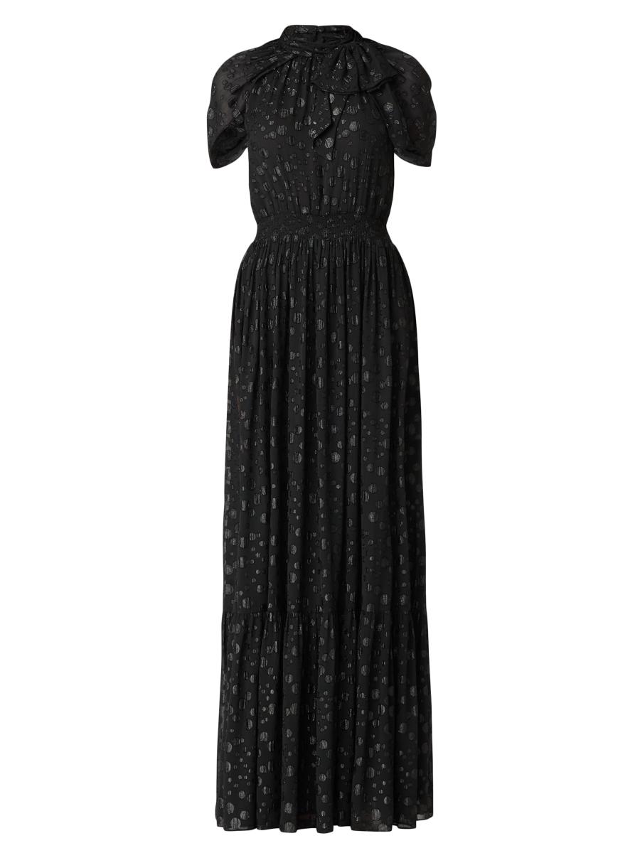 ワンピース Misha and Puff Polka Dot Paloma Dress Shoshanna Misha Polka Dot Chiffon Dress | Saks Fifth Avenue