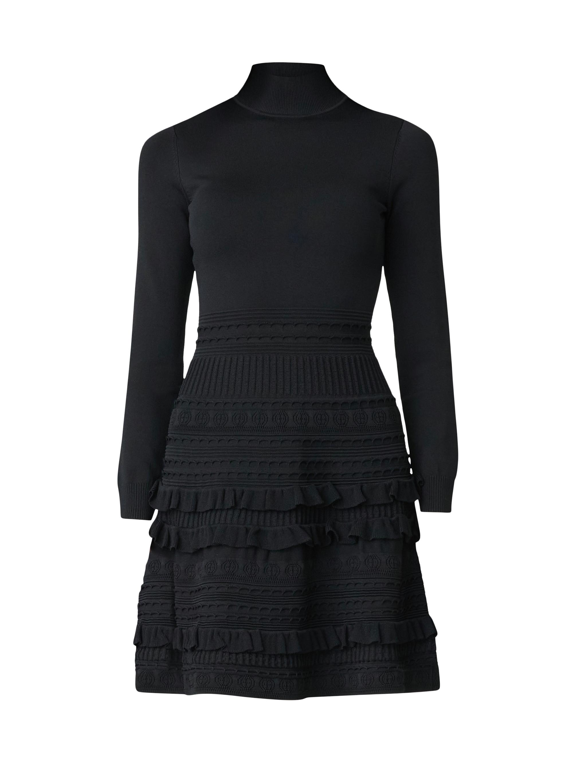 Shoshanna Women's Joie Knit Fit & Flare Minidress - Jet