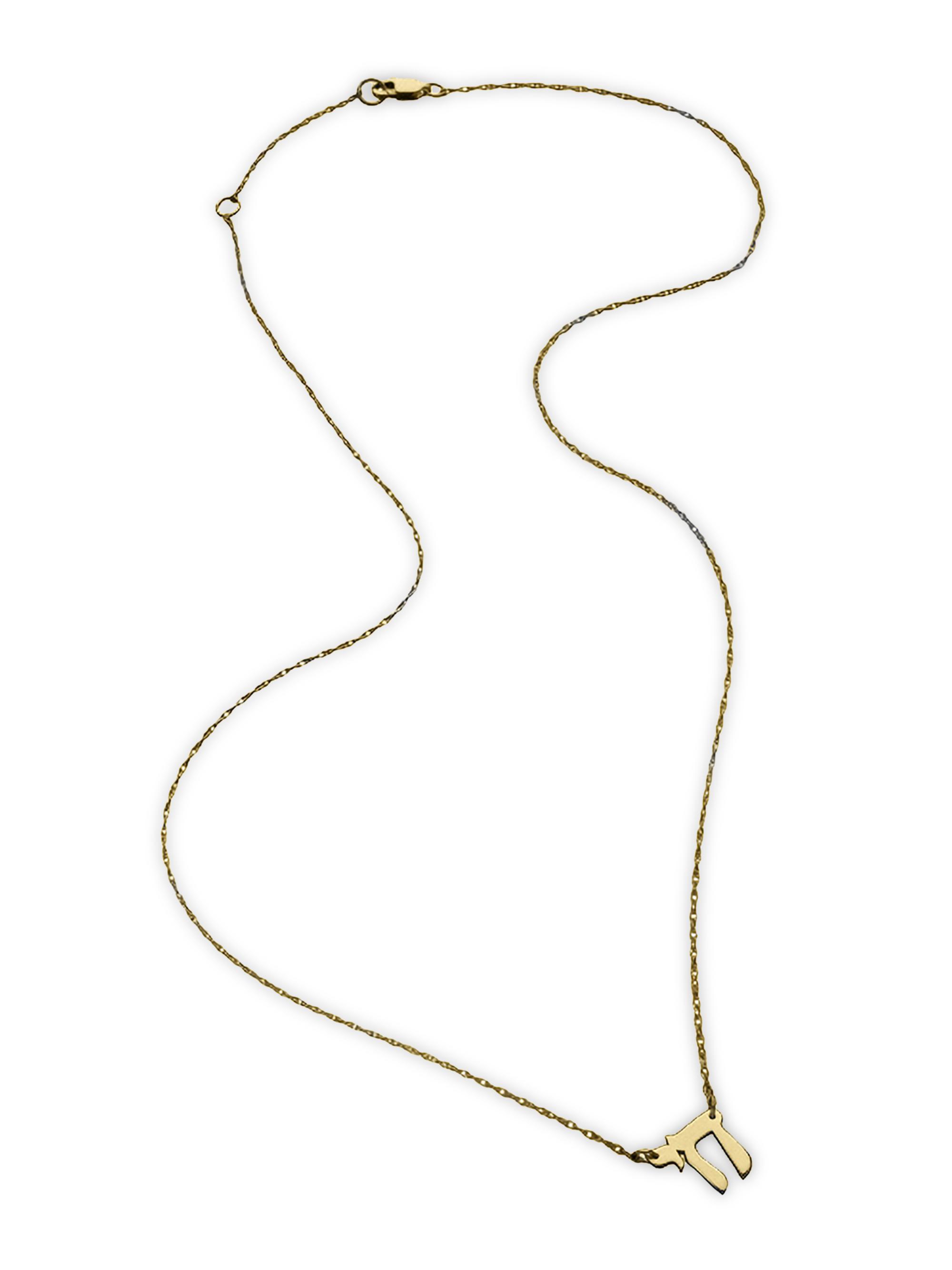 Jennifer Zeuner Jewelry Women's Stav 18K-Gold-Vermeil Necklace - Gold Vermeil