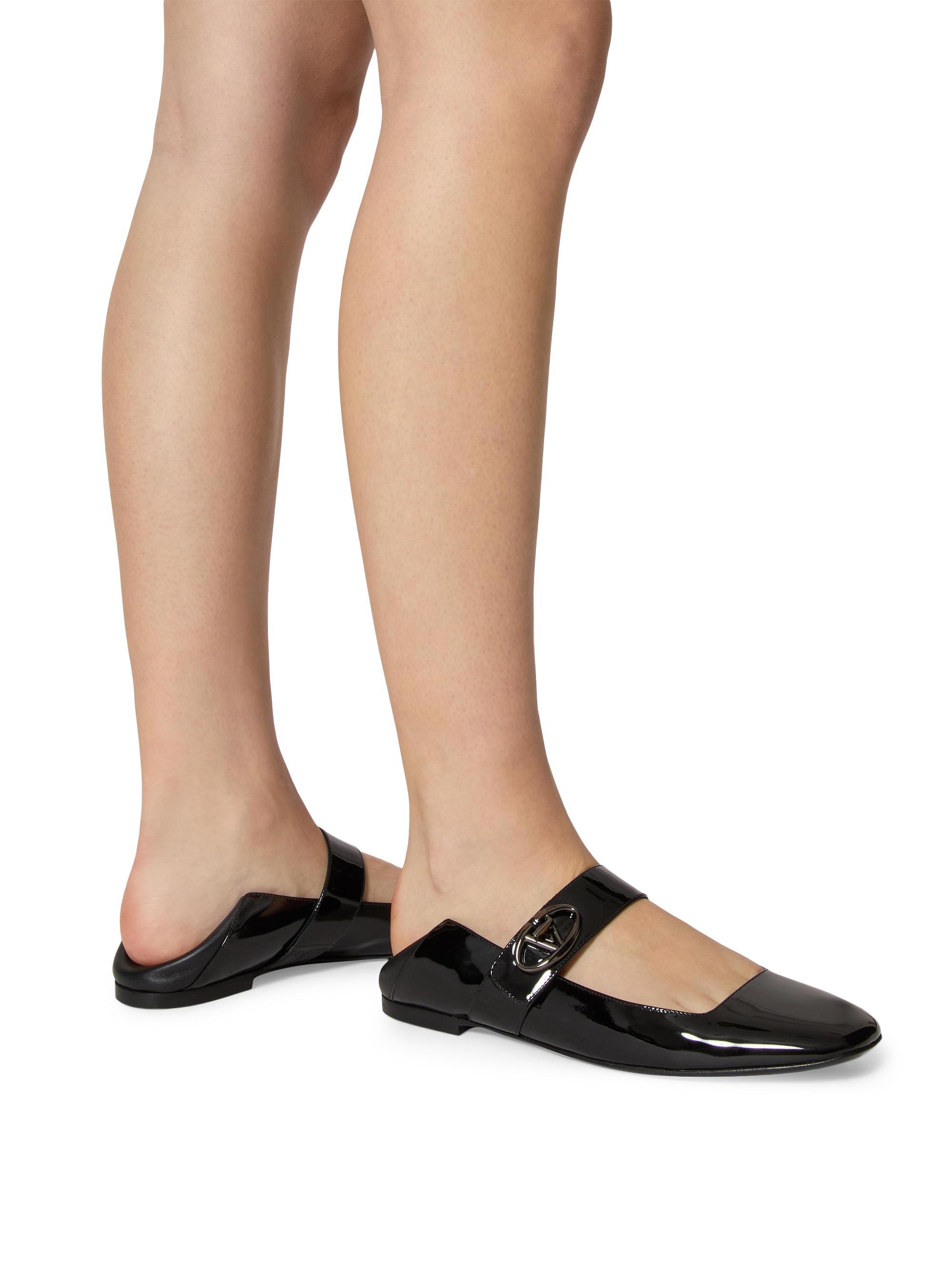 Valentino Garavani VLogo Locker Mary Jane Ballerina in