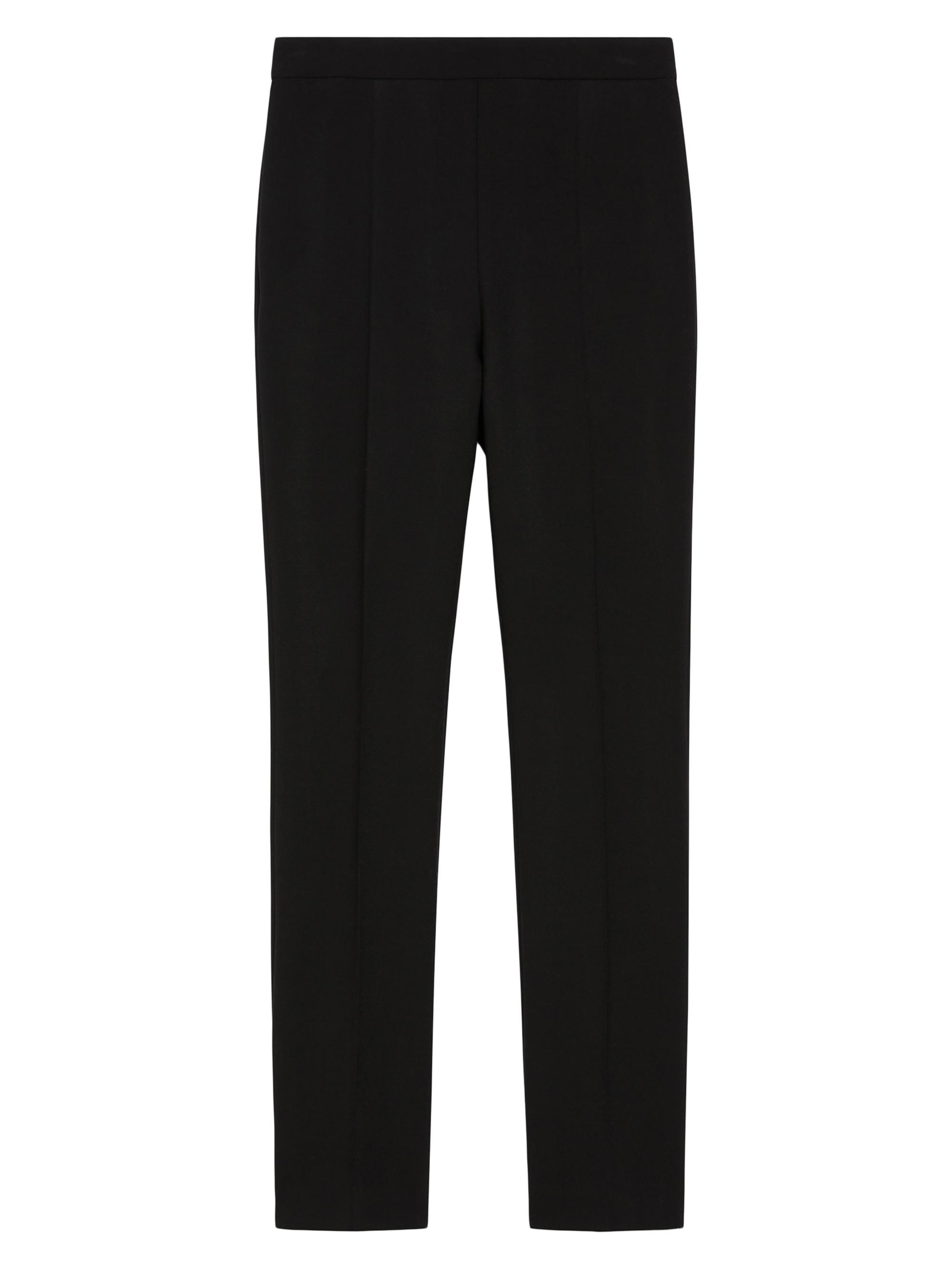 Sportmax Women's Teoria Crease-Front Trousers - Black