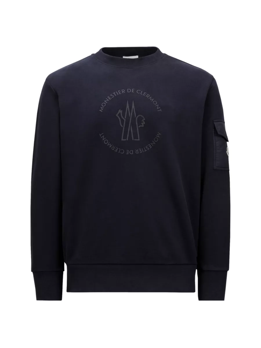 Shop Moncler Logo Cargo Sweatshirt | Saks Fifth Avenue