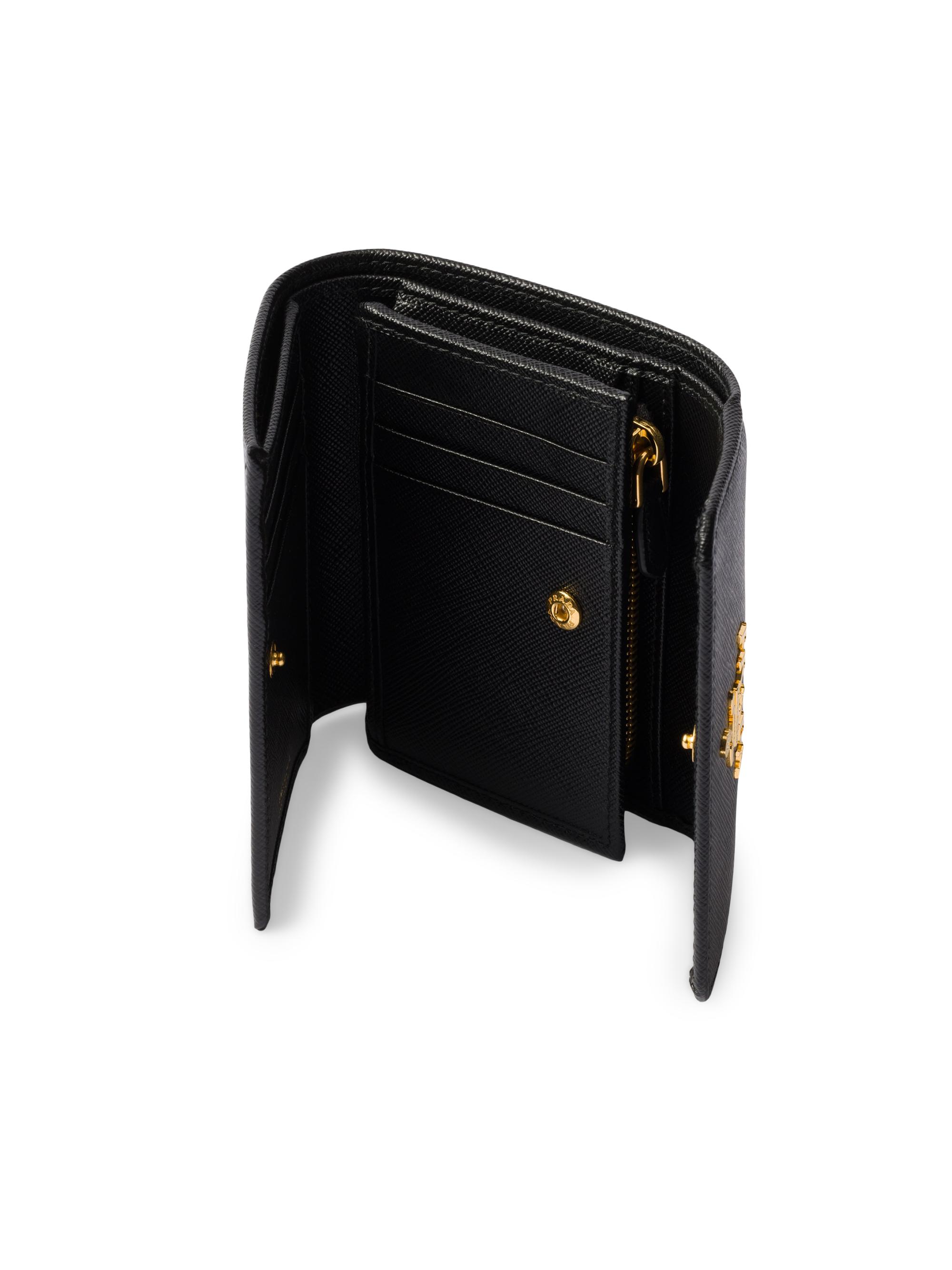 Prada Small Saffiano Leather Wallet | Saks Fifth Avenue