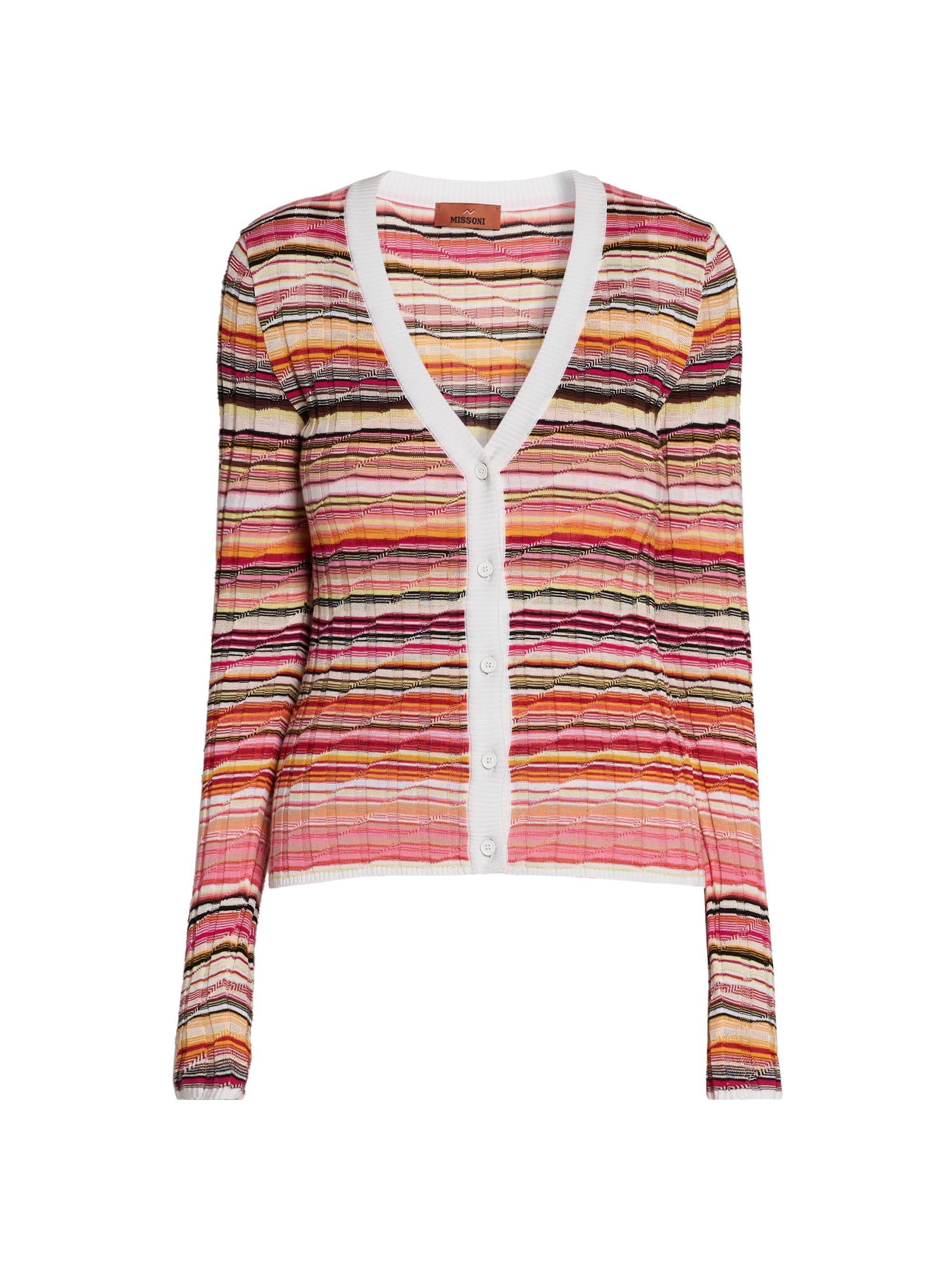 missoni カーディガン Missoni Zig Zag Metallic Duster Cardigan | Saks Fifth Avenue