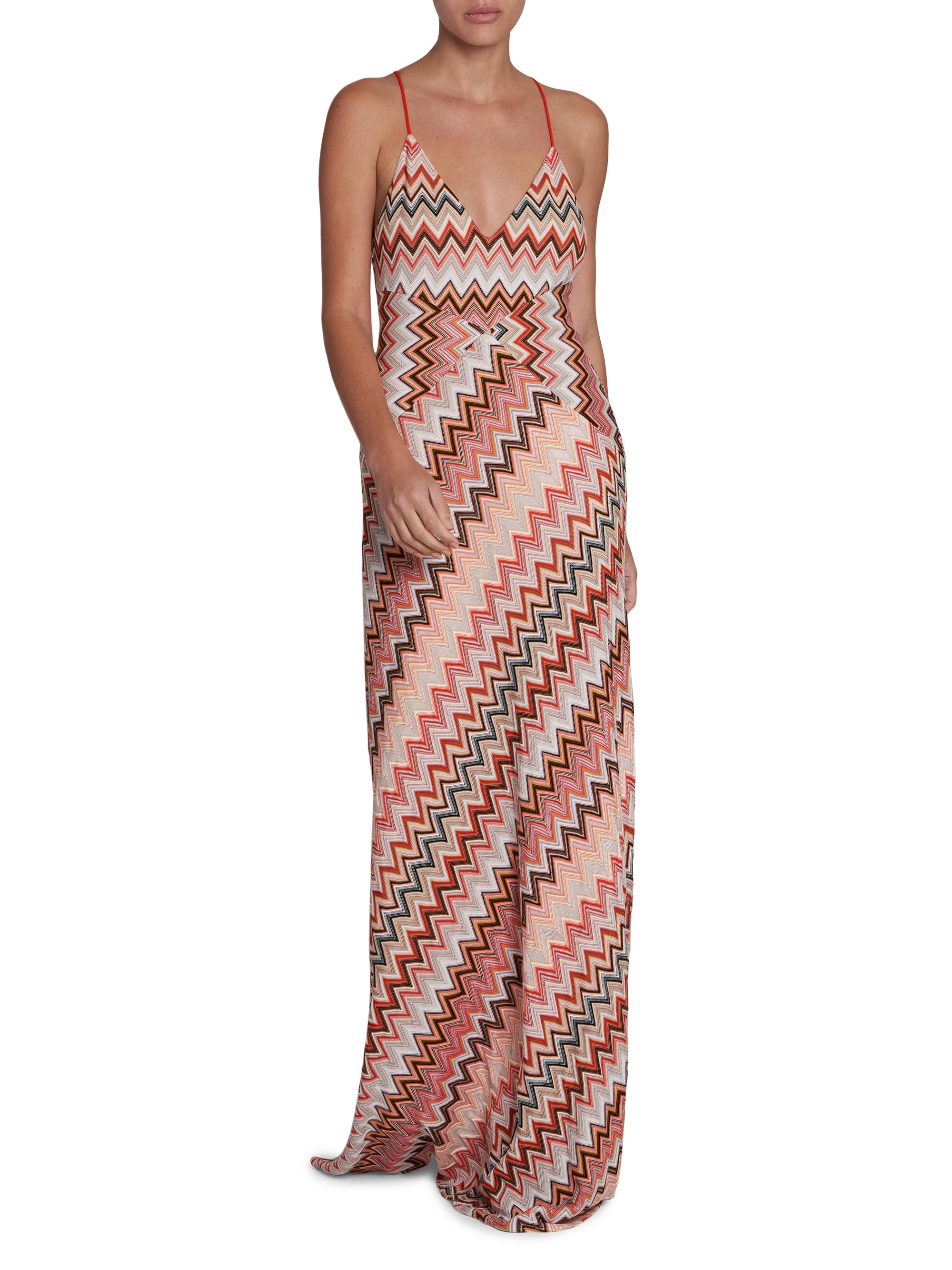 Missoni Zigzag Knit Sleeveless Maxi Dress | Saks Fifth Avenue