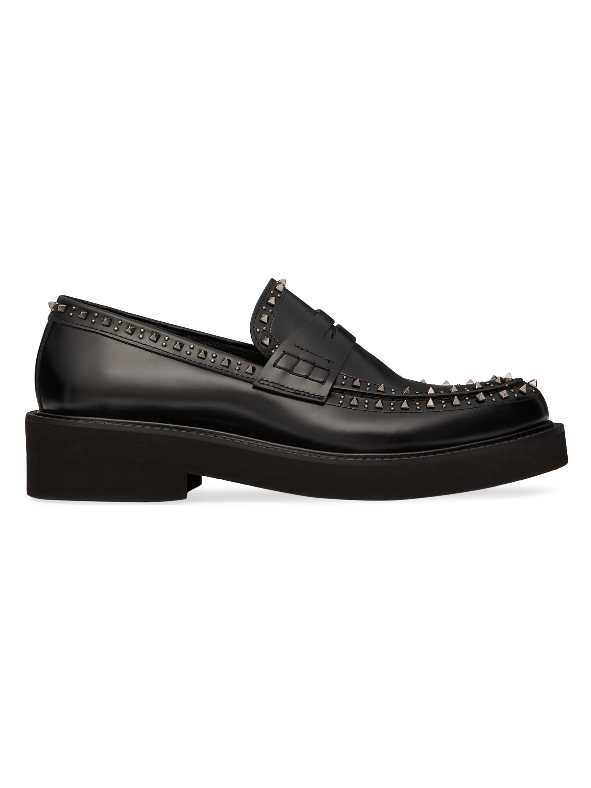 VALENTINO GARAVANIブラック Valentino Garavani Gentleglam Oxford Lace-Up Shoes in