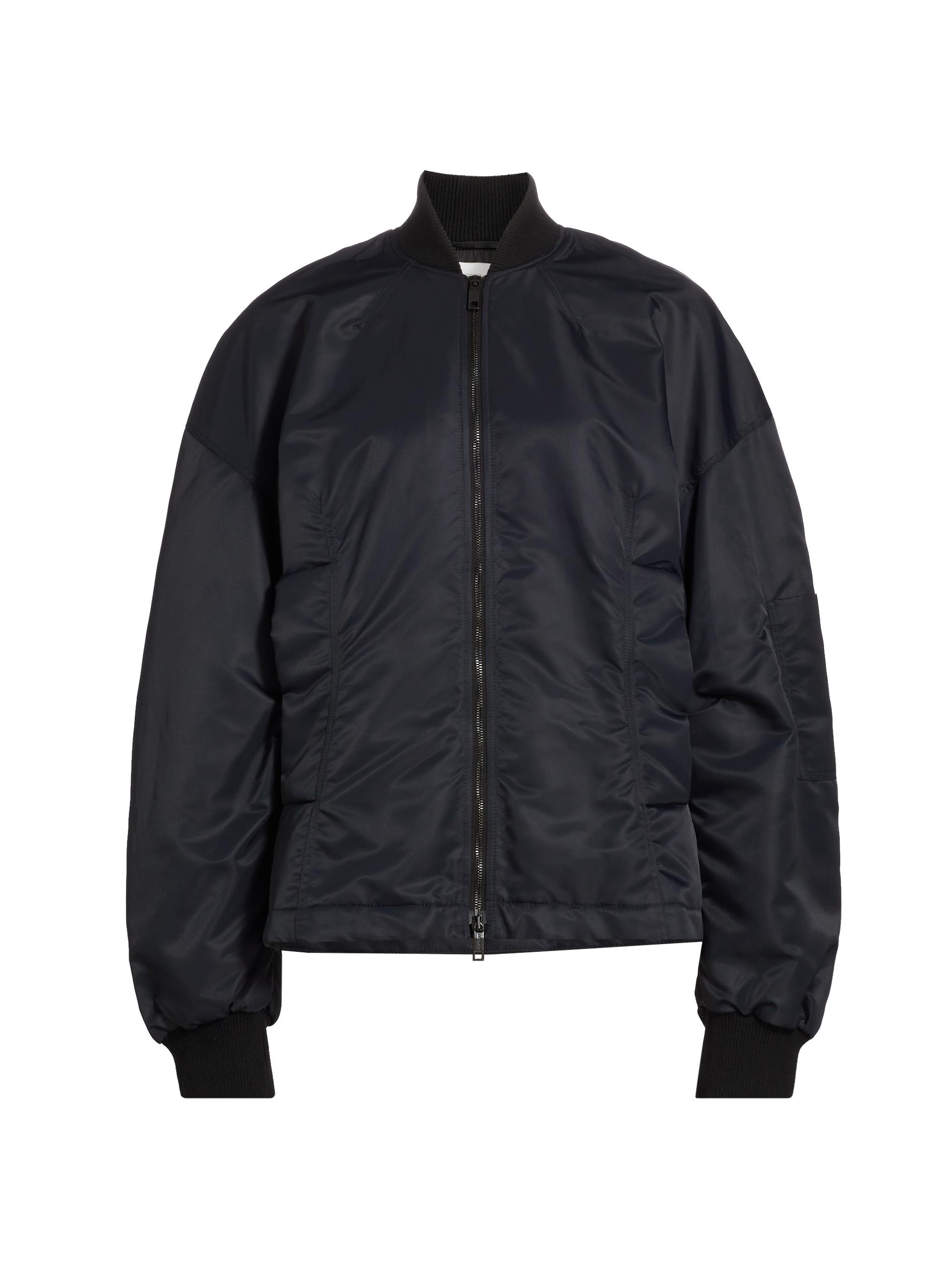 Sportmax Women's Zebu Padded Zip-Up Bomber Jacket - Black