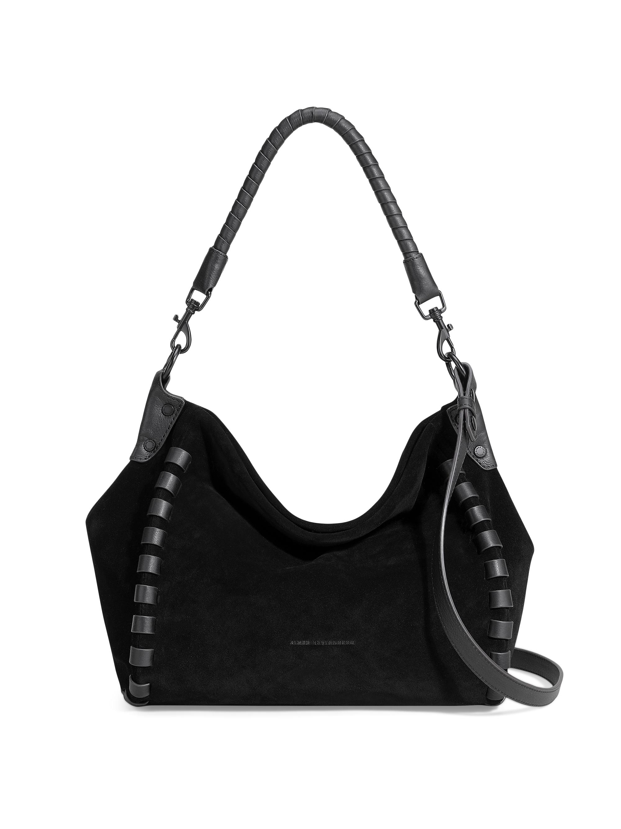 Aimee Kestenberg Women's Zen Suede Hobo Bag - Black Suede