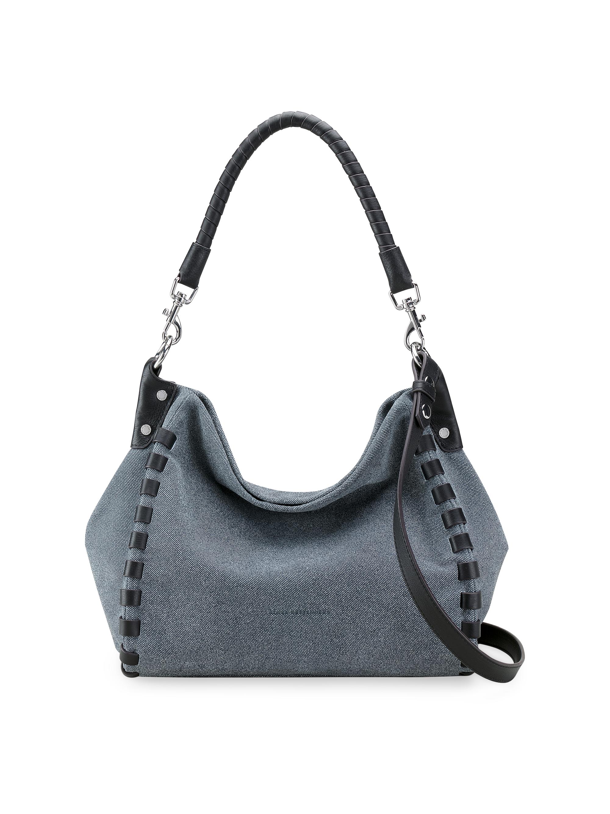 Aimee Kestenberg Women's Zen Leather Hobo Bag - Dark Denim