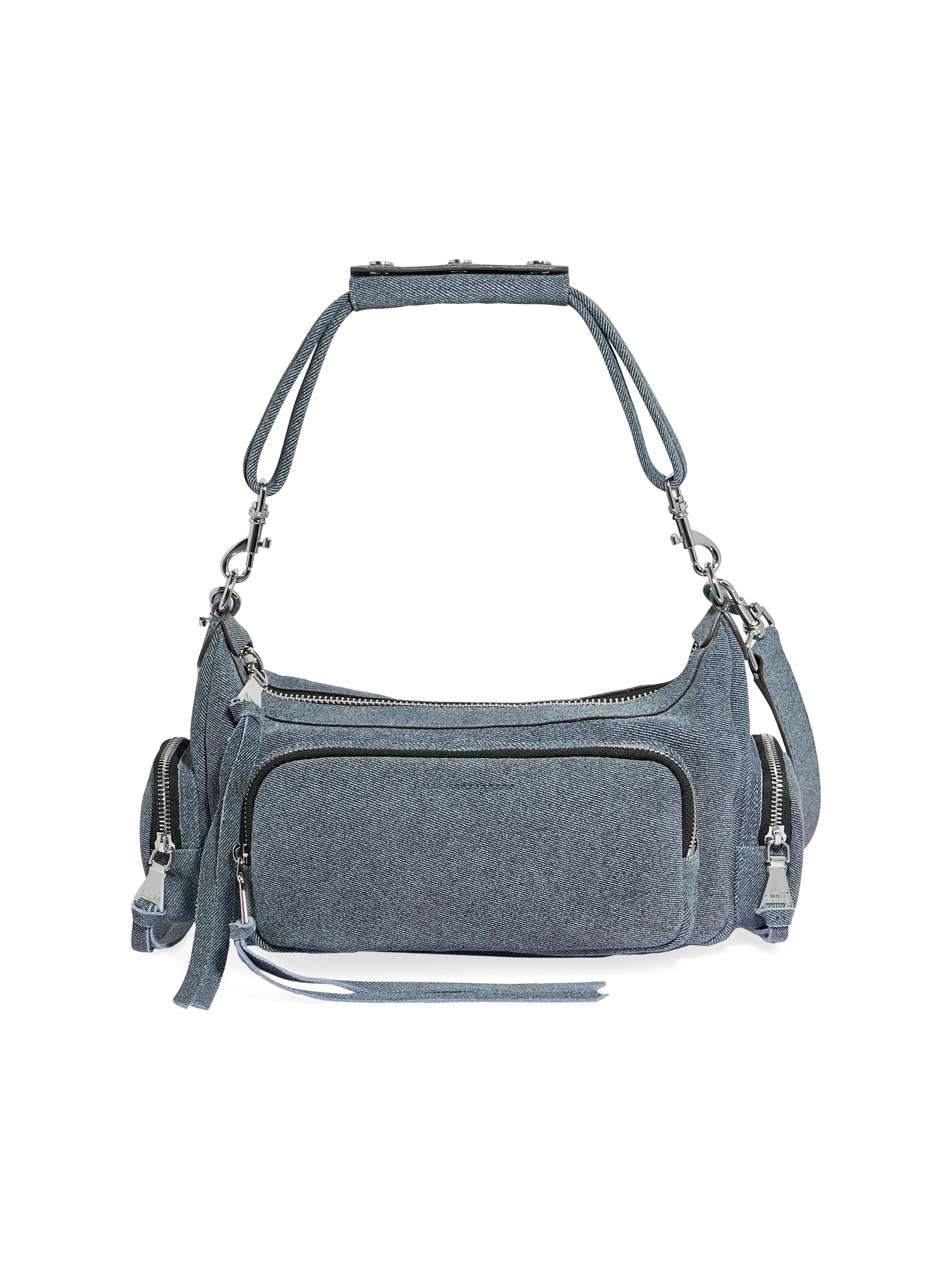 Aimee Kestenberg Women's Away We Go Leather Convertible Shoulder Bag - Dark Denim