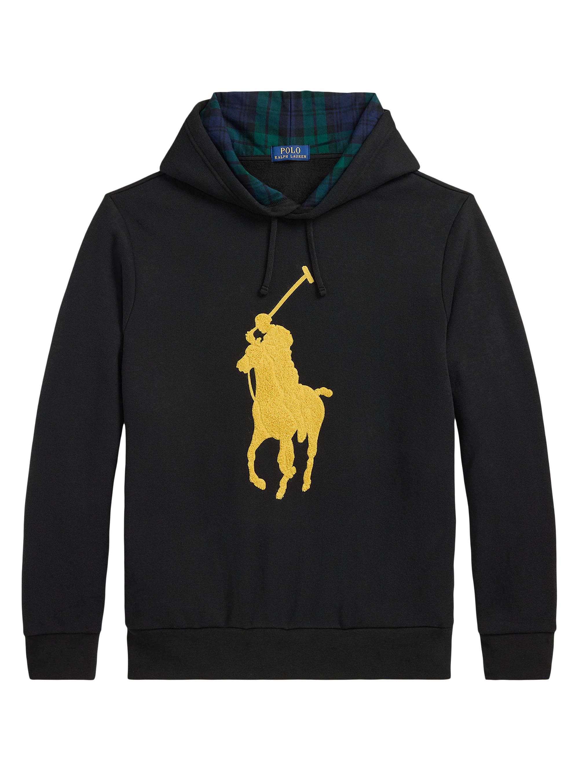 Polo Ralph Lauren Men's Big Pony Fleece Hoodie - Polo Black