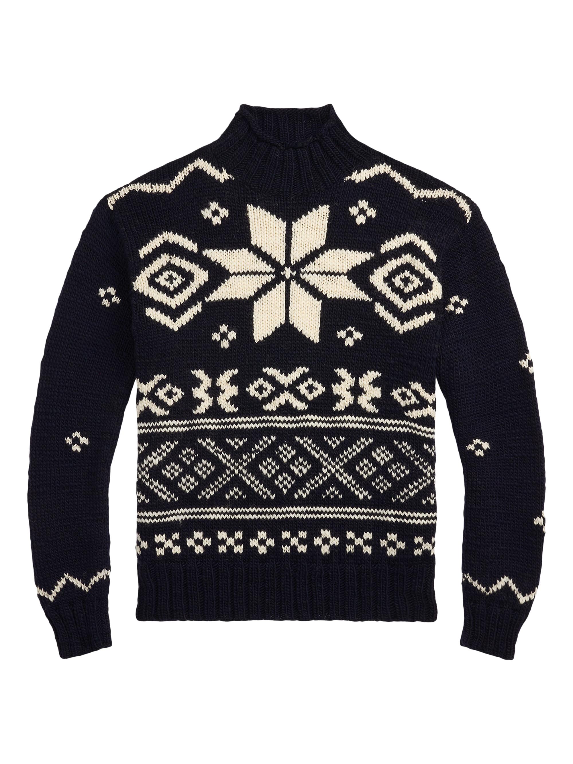 Polo Ralph Lauren Snowflake Wool Turtleneck Sweater | Saks Fifth
