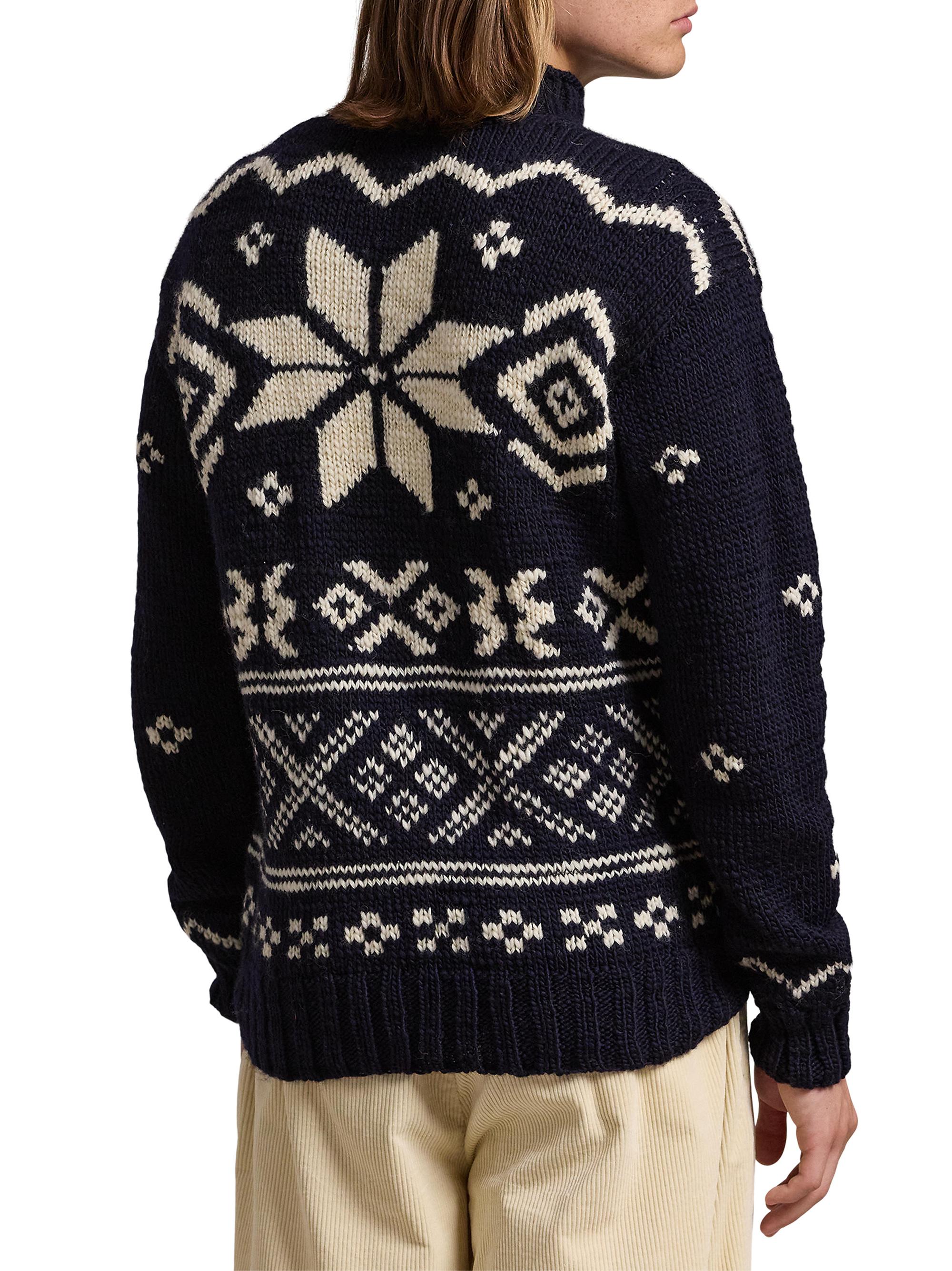 Polo Ralph Lauren Snowflake Wool Turtleneck Sweater | Saks Fifth