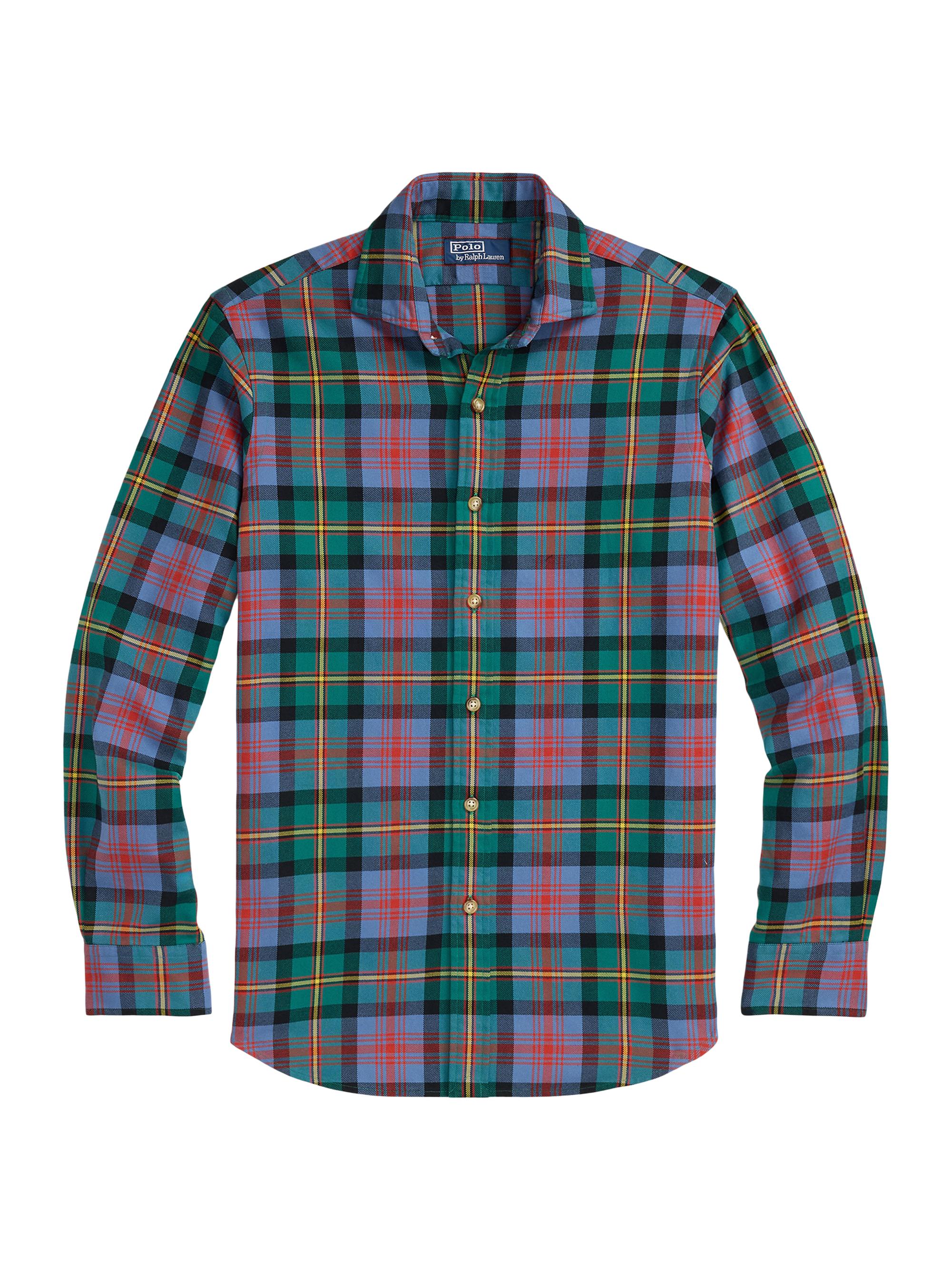 Polo Ralph Lauren Classic-Fit Plaid Flannel Shirt Saks Fifth Avenue