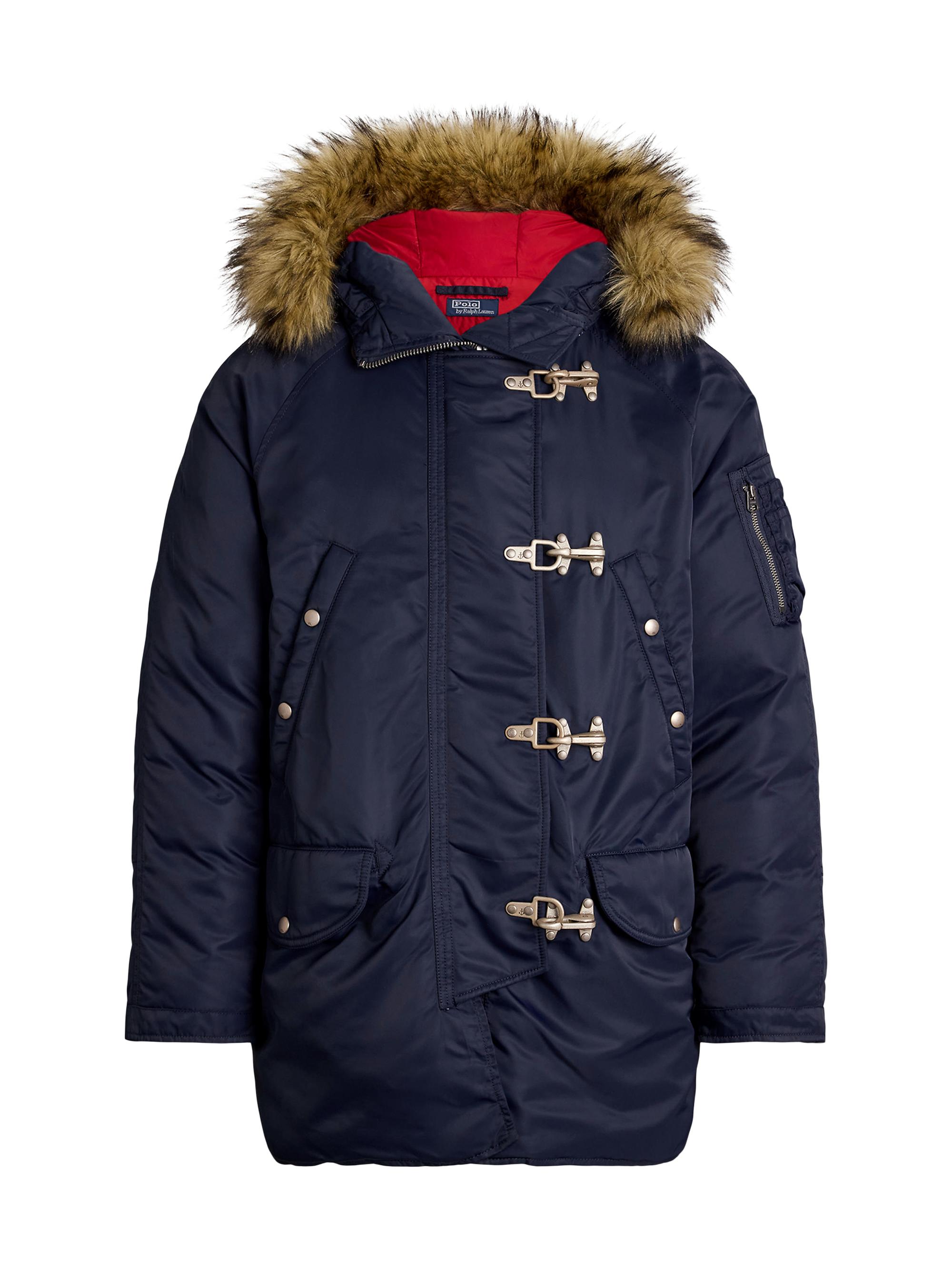 Polo Ralph Lauren Flight Twill Hooded Down Coat | Saks Fifth Avenue