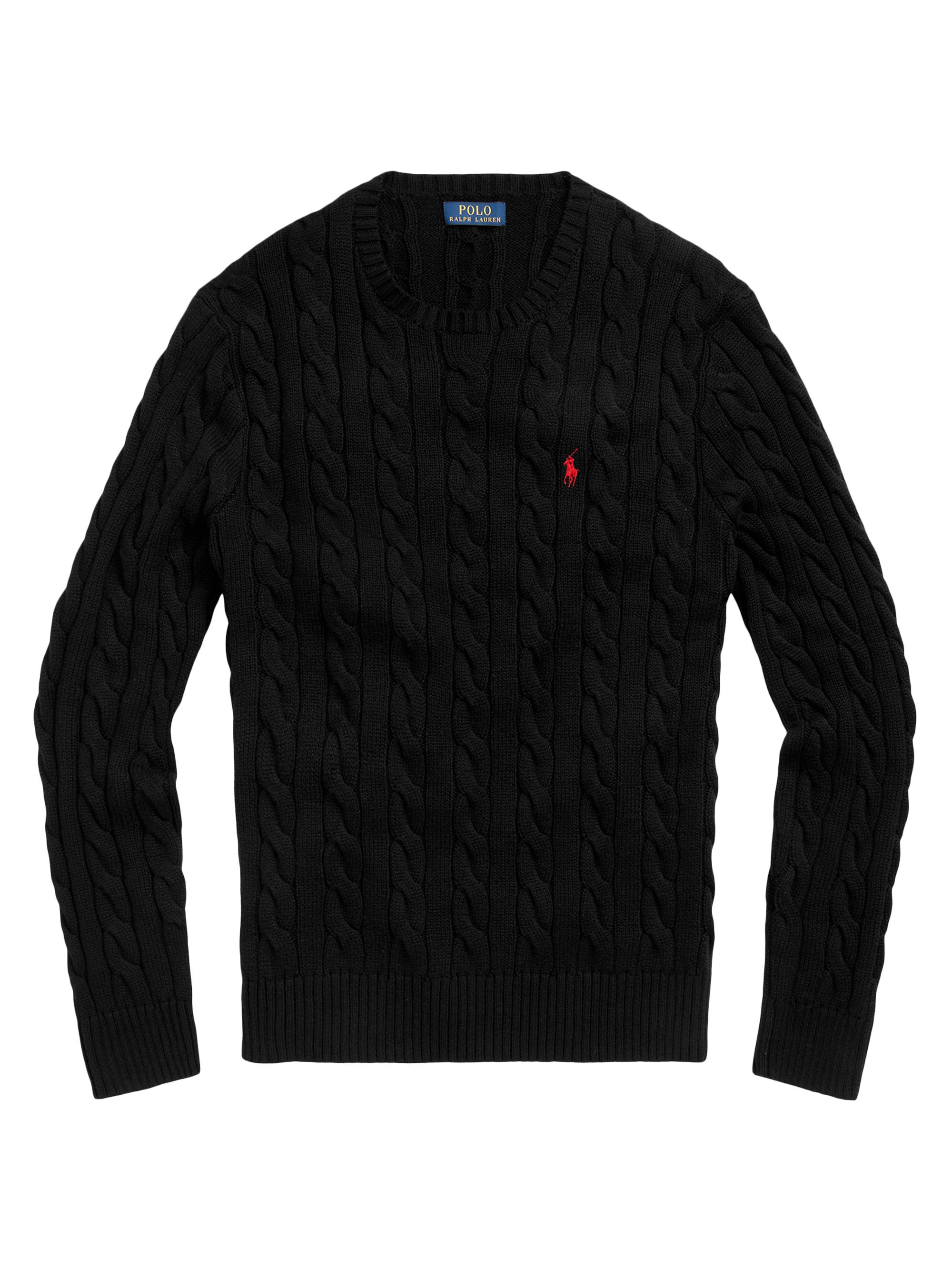 Polo Ralph Lauren Cable-Knit Cotton Sweater | Saks Fifth Avenue