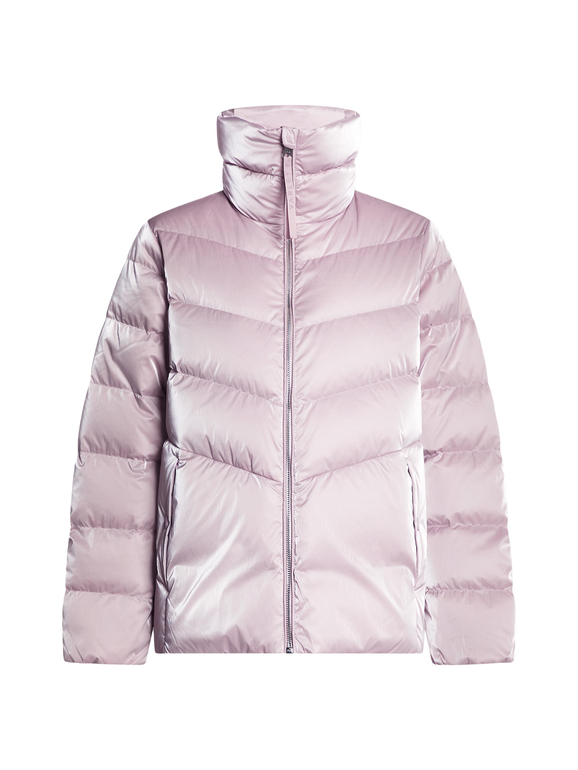 Varley Women's Alena Down Zip-Up Jacket - Ash Rose Shimmer