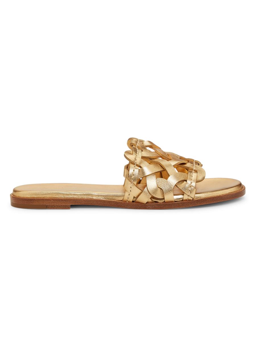 VIP【関税送料無料】希少 GIANVITO ROSSI AMALFI FLAT SANDALS Gianvito Rossi Amalfi Sandals | Brown | FARFETCH