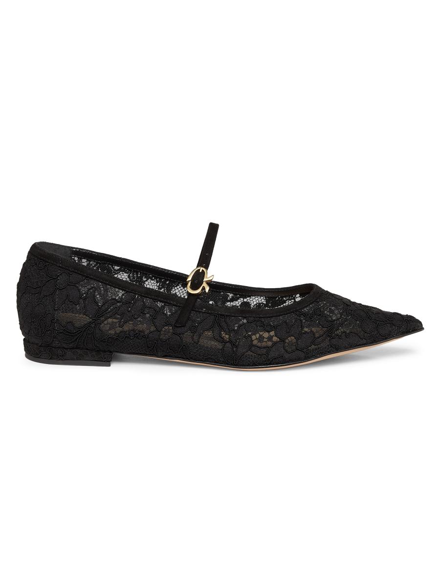【関税込み】Gianvito Rossi Ballerinas Tan Carla leather-trimmed raffia Mary Jane ballet flats