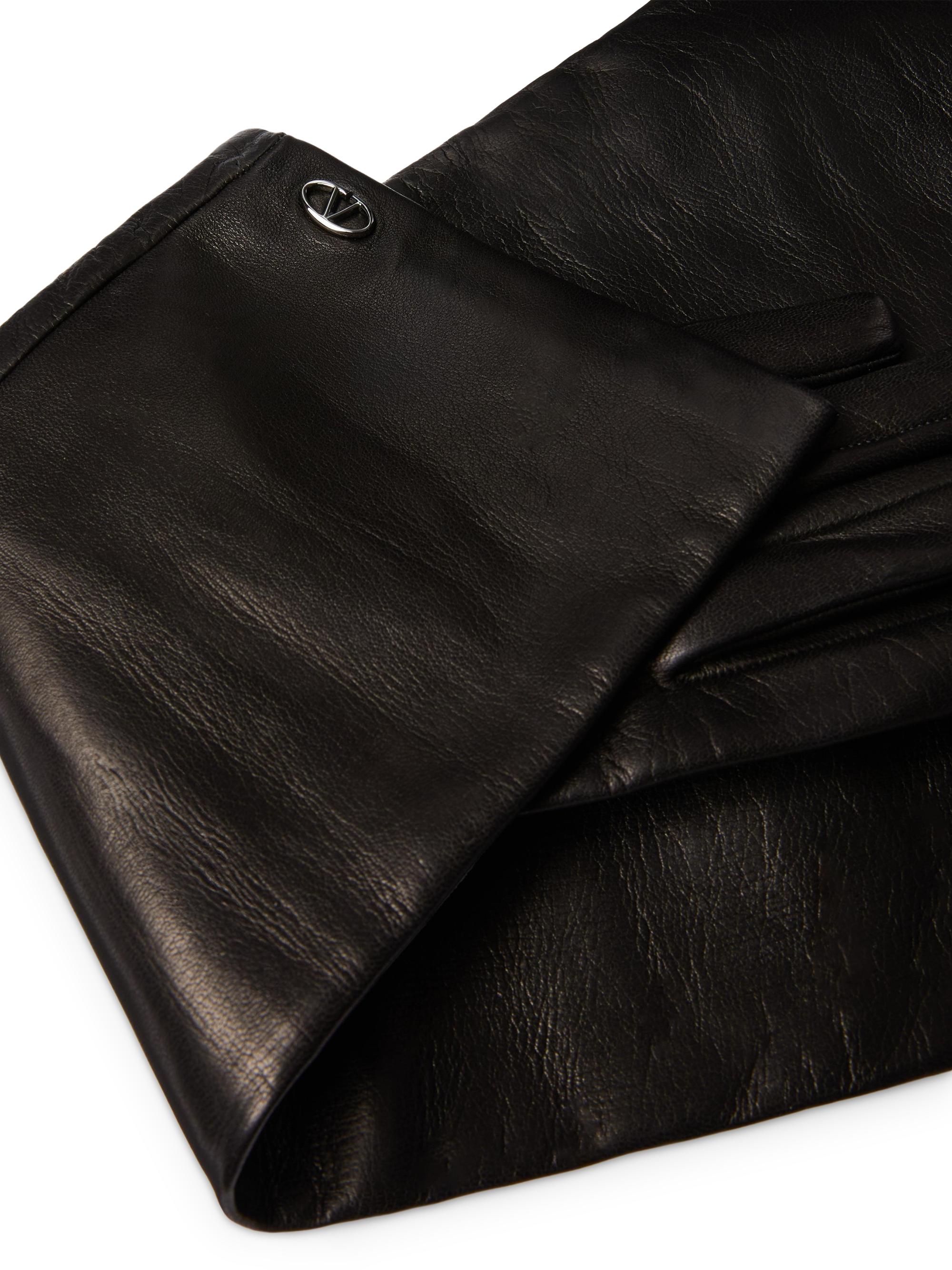 Valentino Garavani VLogo The Bold Edition Nappa Gloves