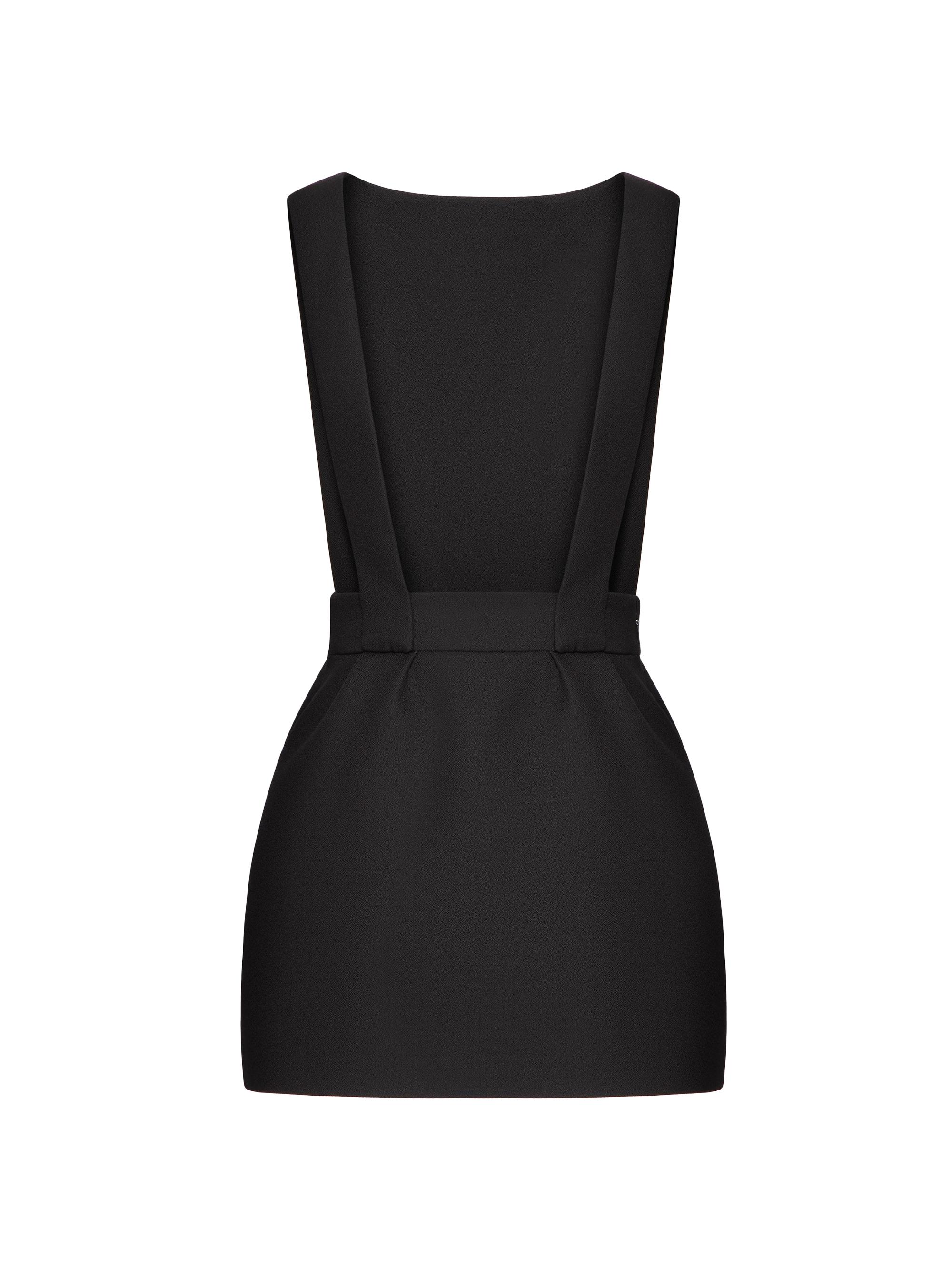 Valentino Garavani Women's Short Texture Sable Dress - Black