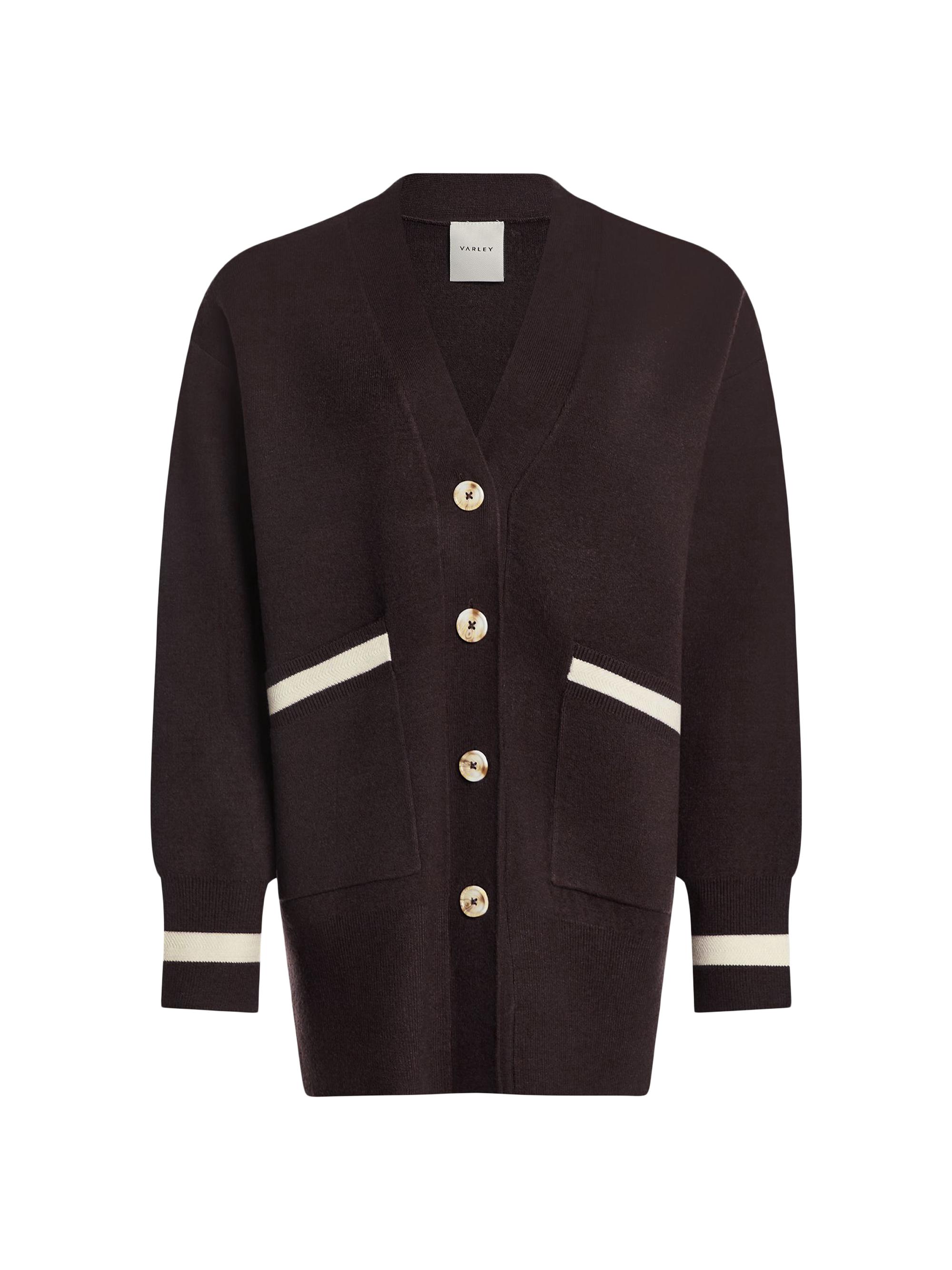 Varley Women's Ravi V-Neck Cardigan - Coffee Bean