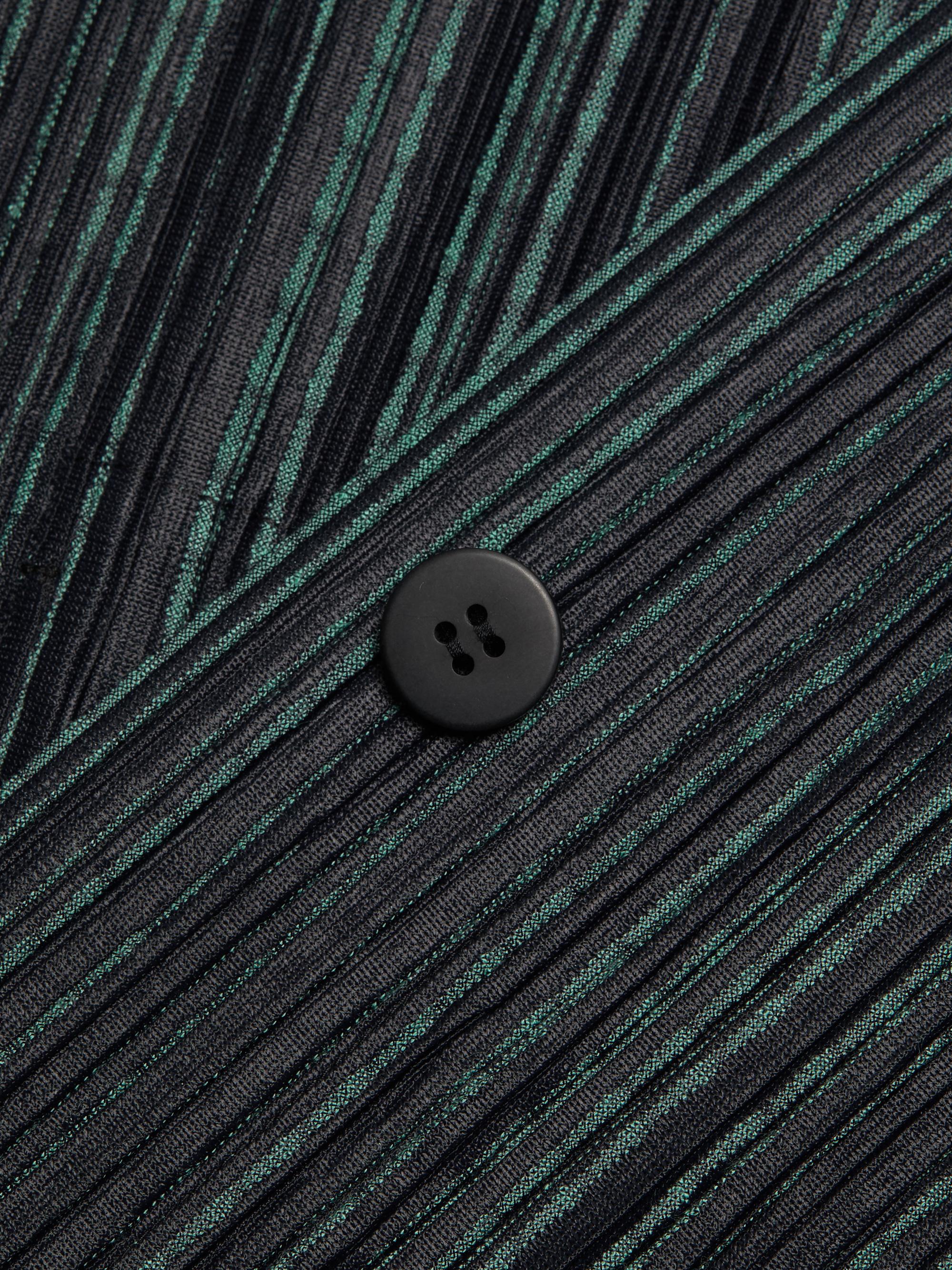 プリーツプリーズ 　パンツ　METEOR SHOWER 0400021828746_TURQUOISEGREEN?