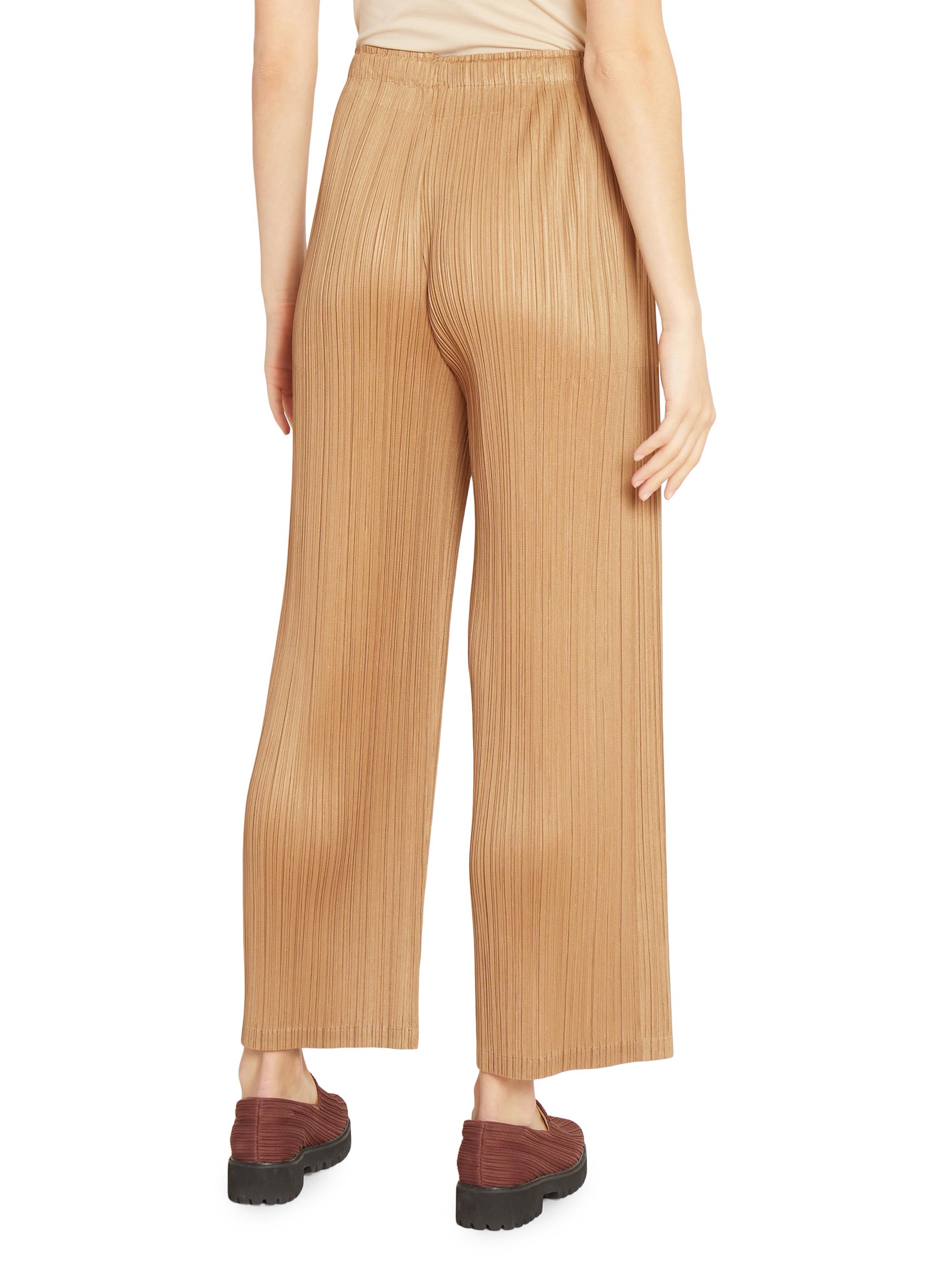 Pleats Please Issey Miyake Monthly Colors: December Wide-Leg