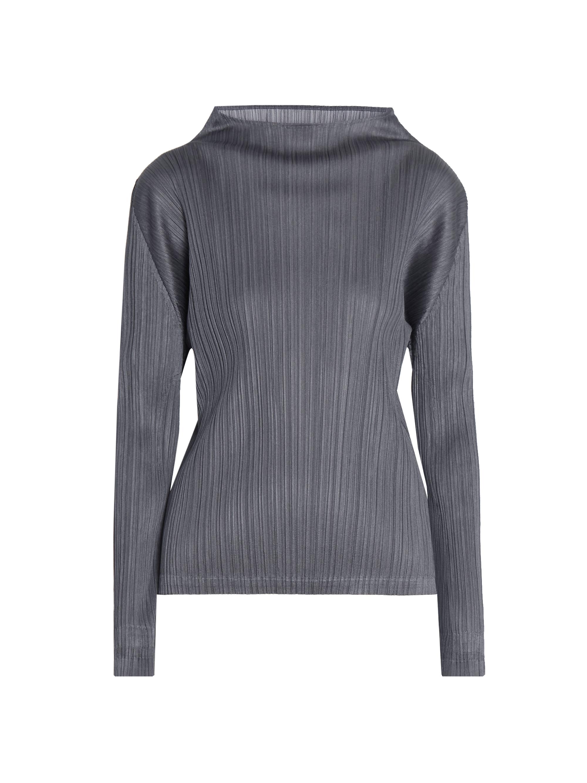 PLEATS PLEASE  スヌード Issey Miyake Pleats Please grey pleated dress with