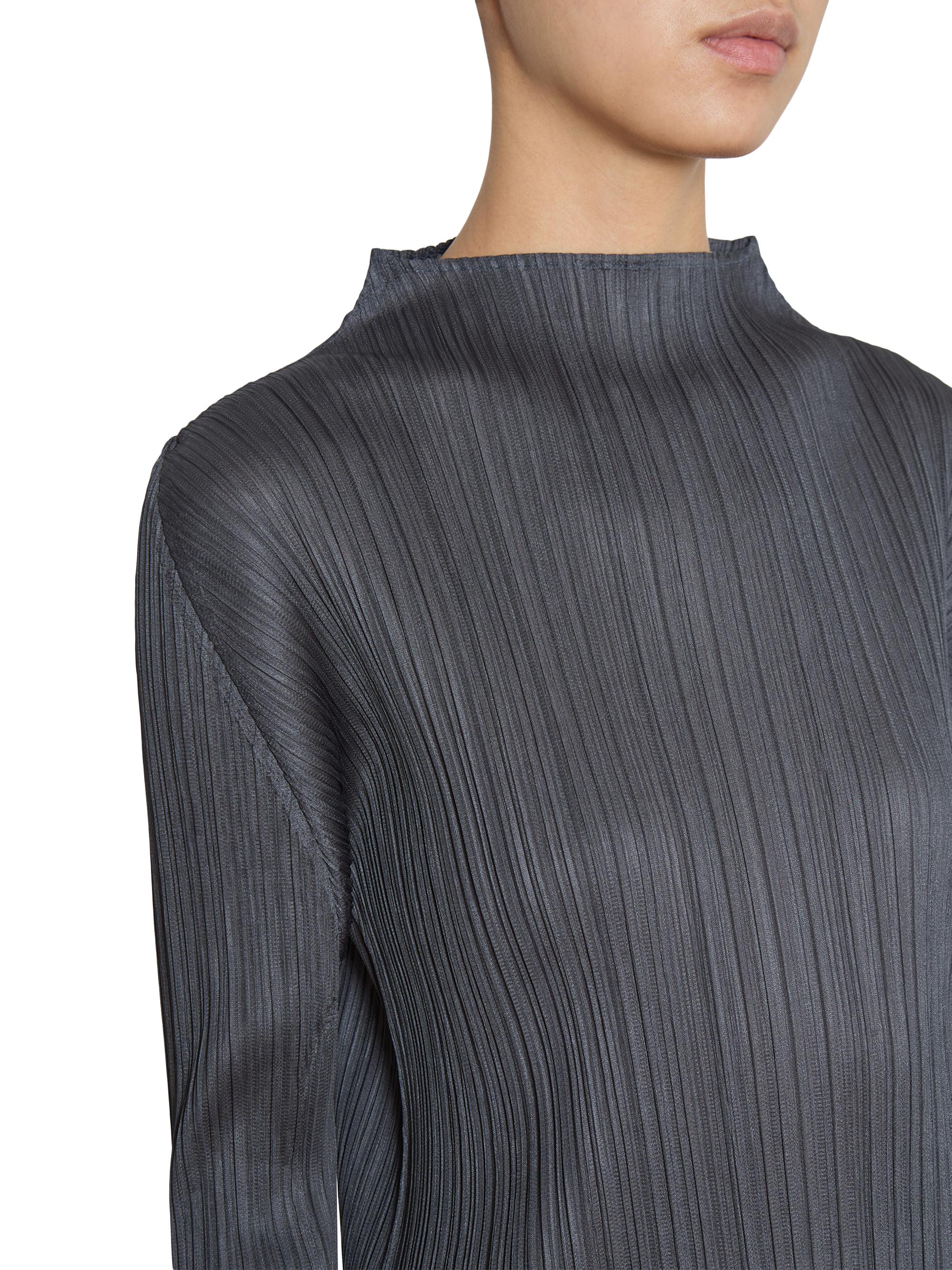 PLEATS PLEASE ISSEY MIYAKE ハイネック カットソー Pleats Please Issey Miyake ハイネック プリーツトップ