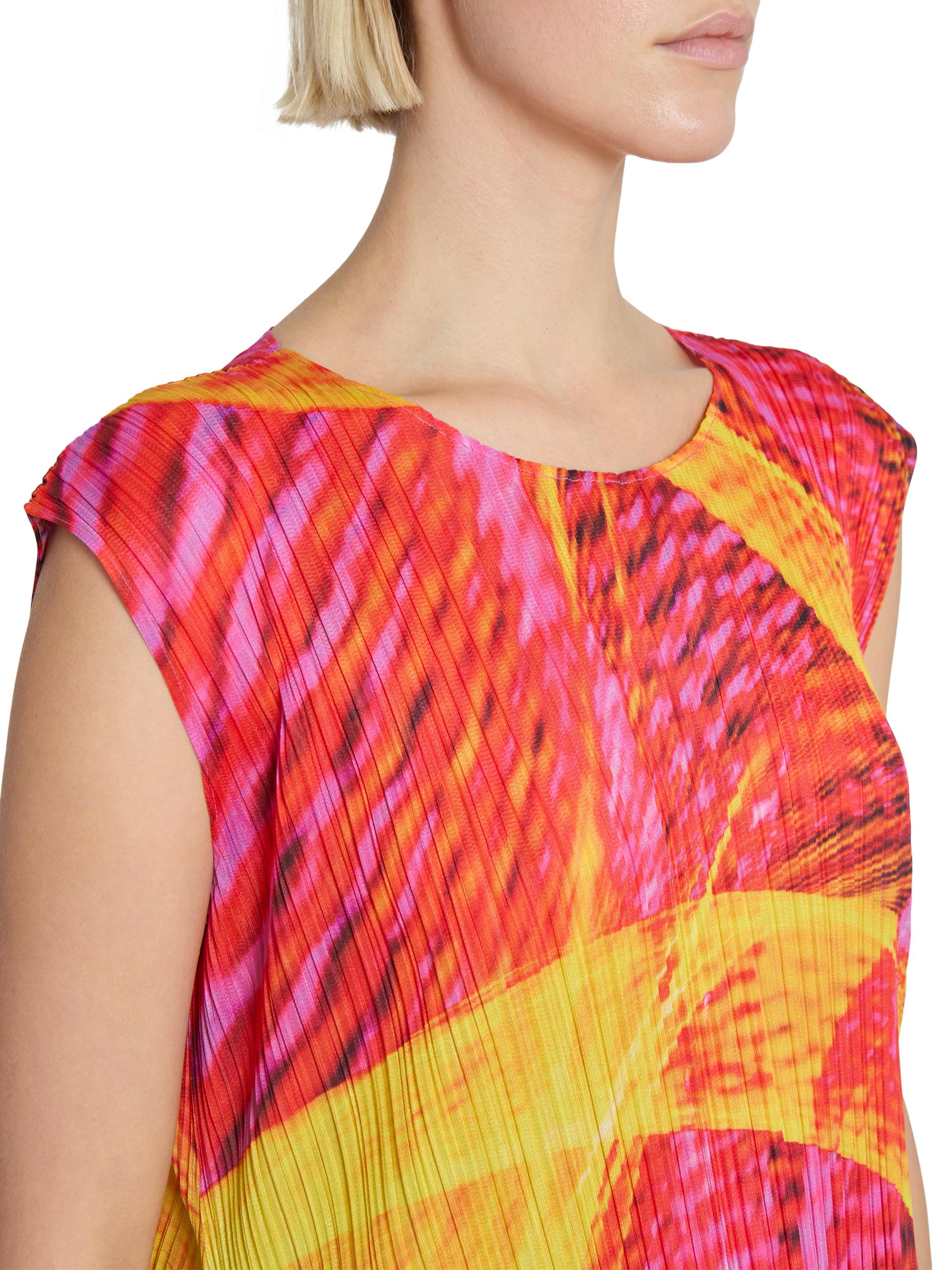 Pleats Please Issey Miyake Spectrum Pleated Maxi Dress | Saks