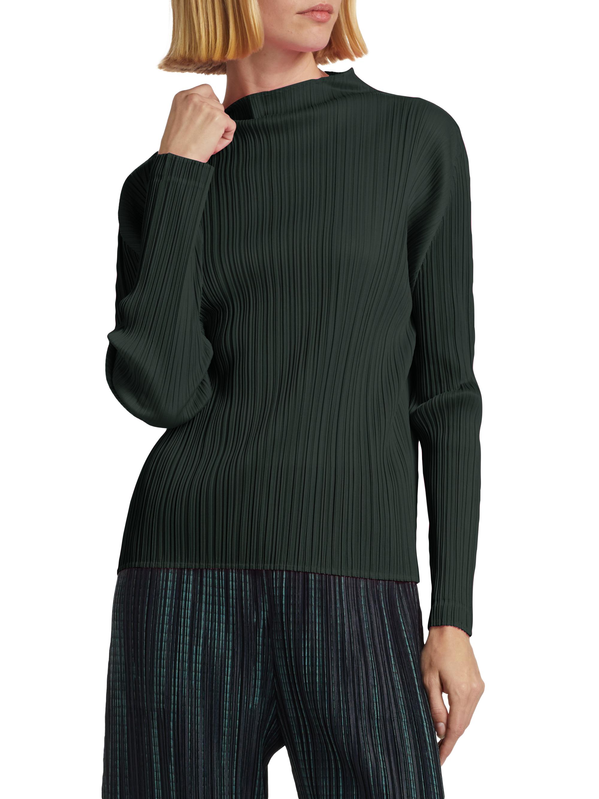Pleats Please Issey Miyake Monthly Colors: October Long-Sleeve Top