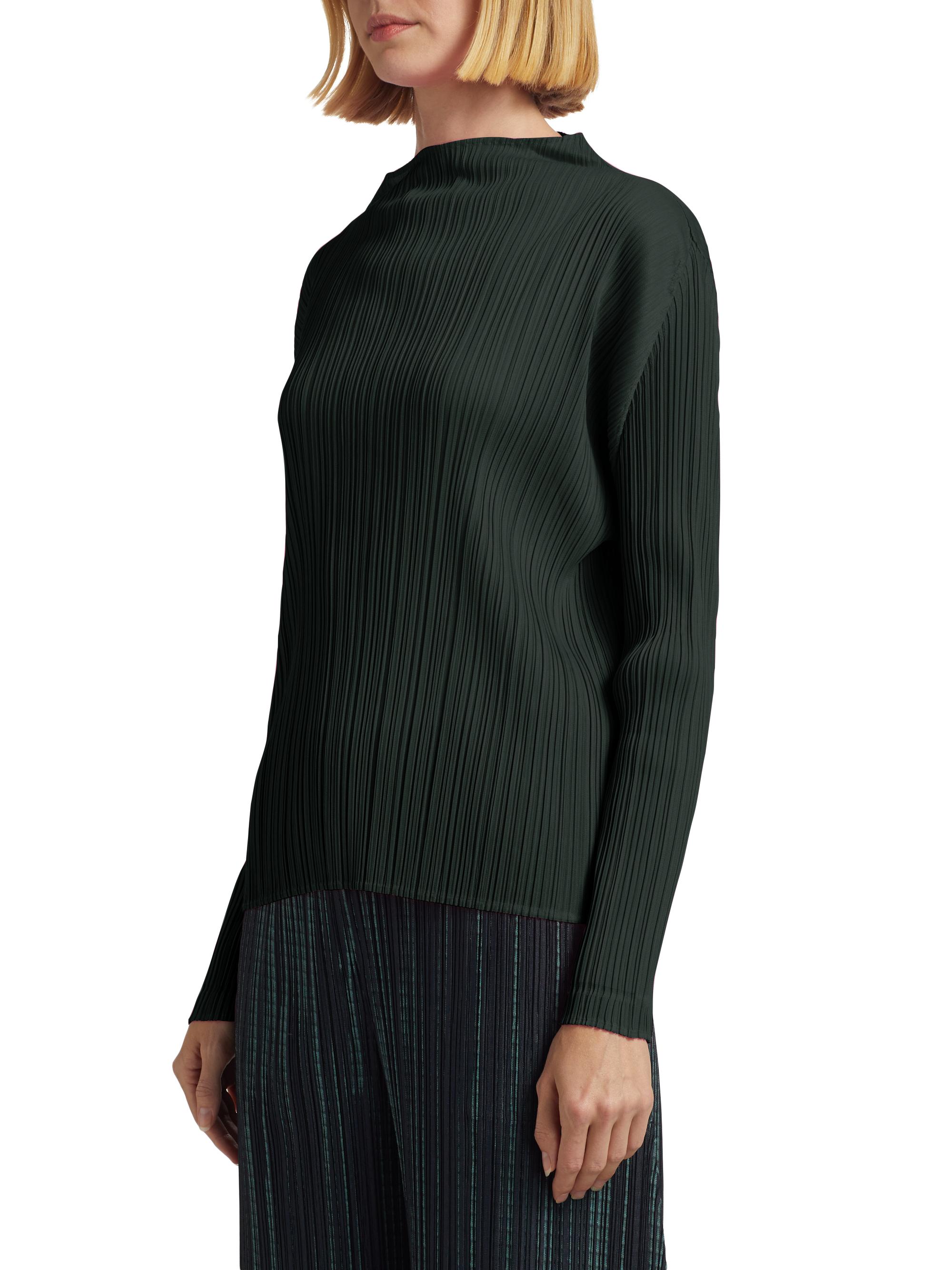 Pleats Please Issey Miyake Monthly Colors: October Long-Sleeve Top