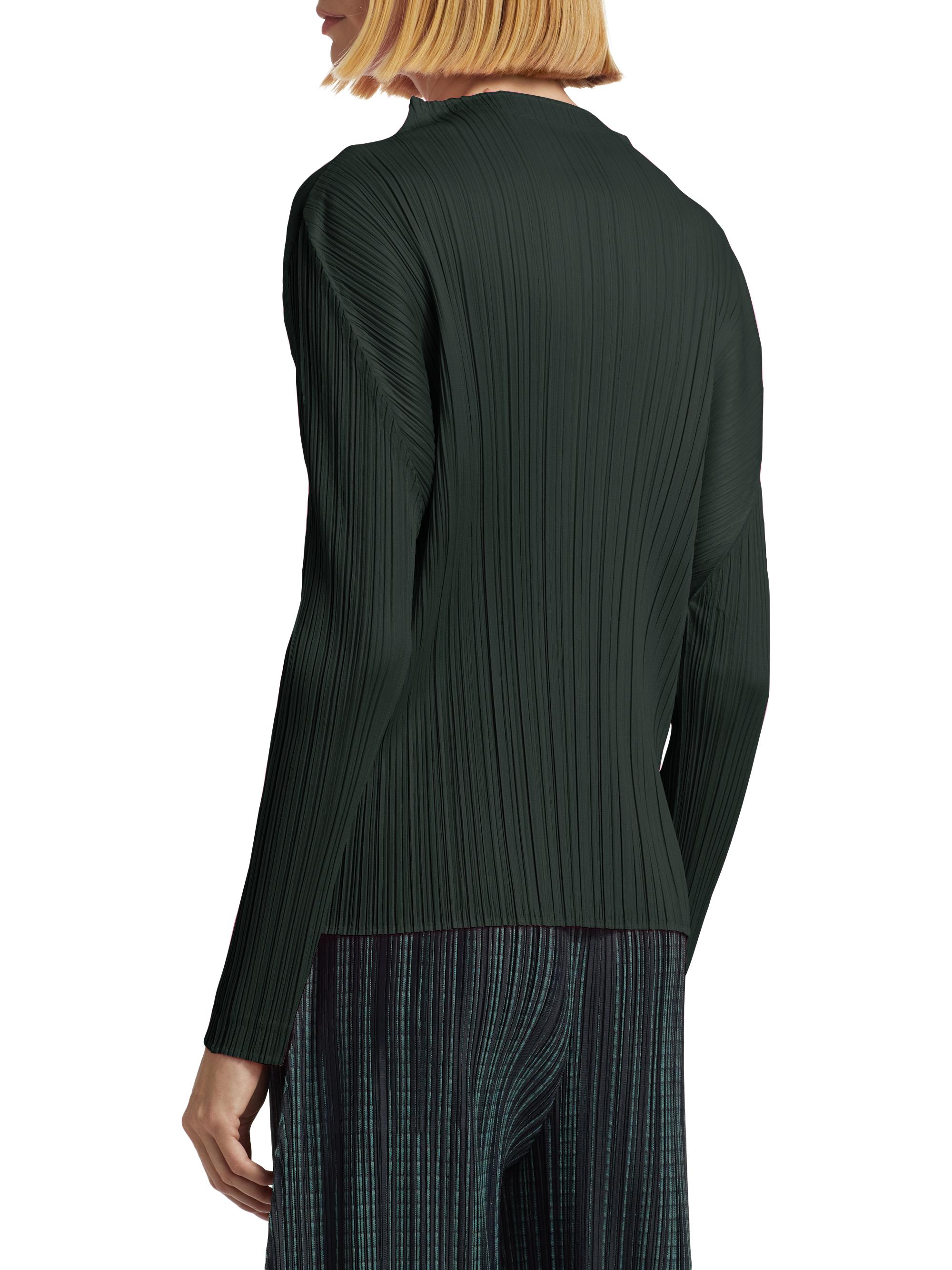 Pleats Please Issey Miyake Monthly Colors: October Long-Sleeve Top