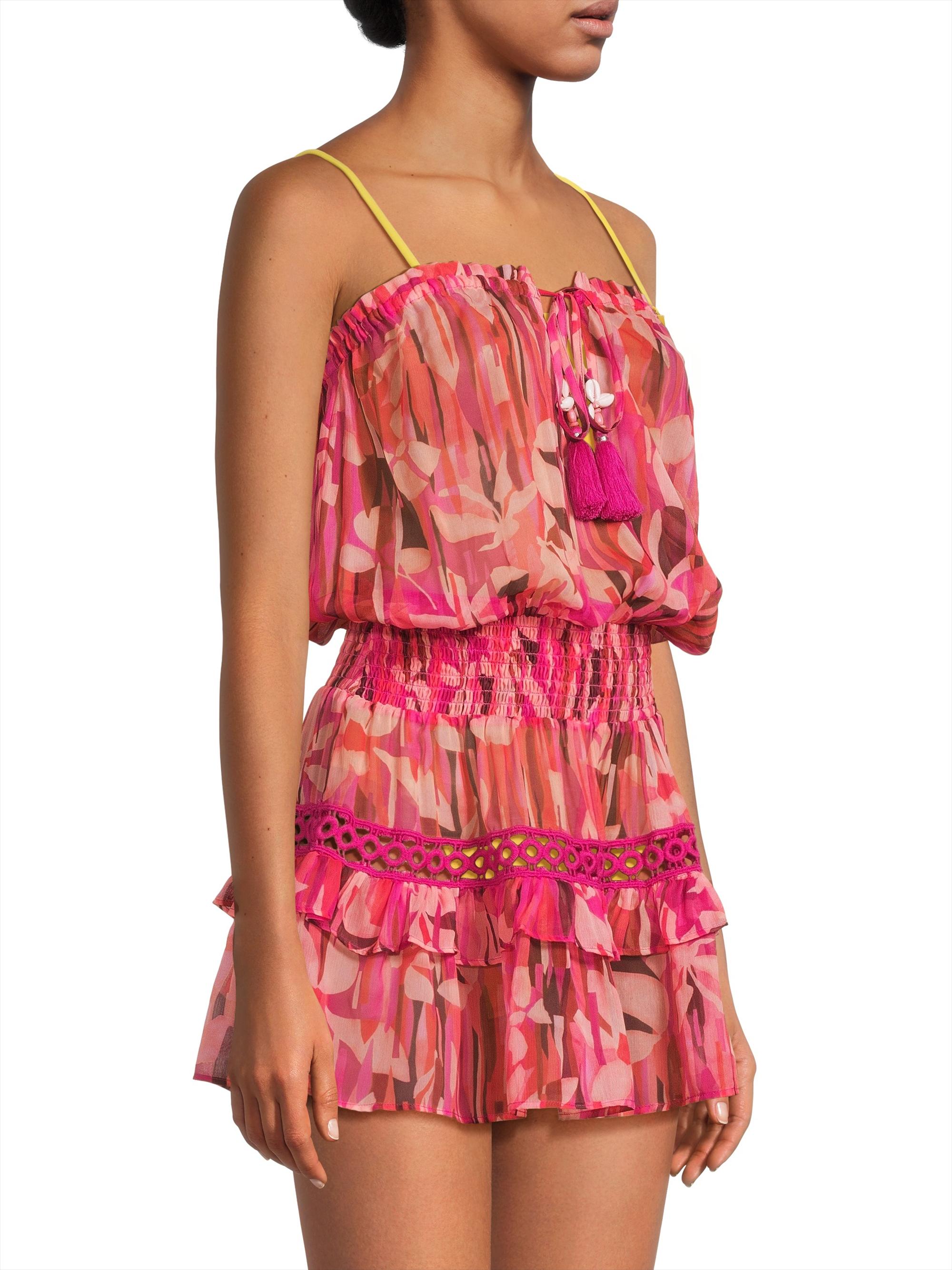 Ramy Brook Jaliyah Floral Strapless Minidress | Saks Fifth Avenue