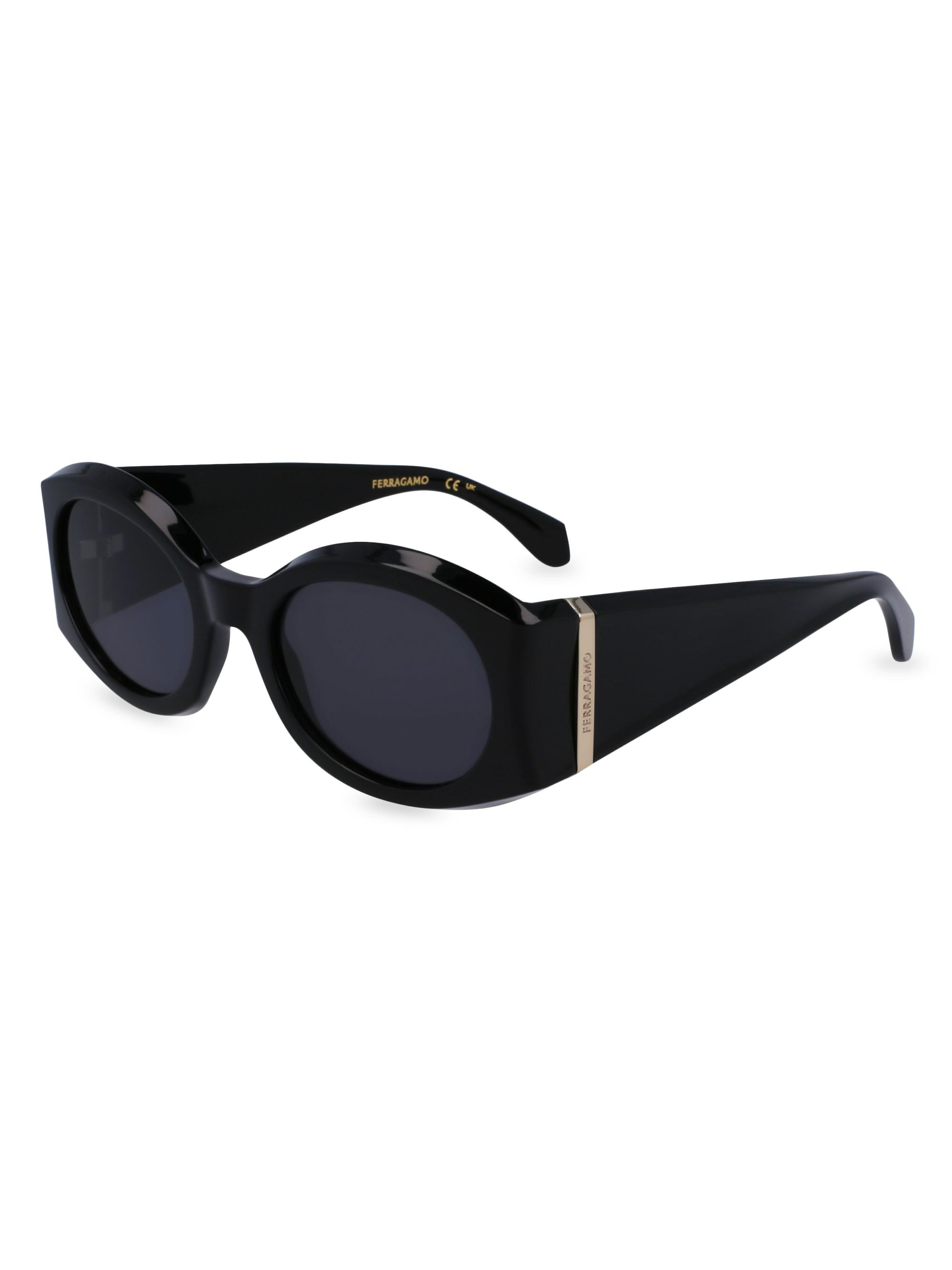 Bottega Veneta Curvy 53MM Cat-Eye Sunglasses | Saks Fifth Avenue