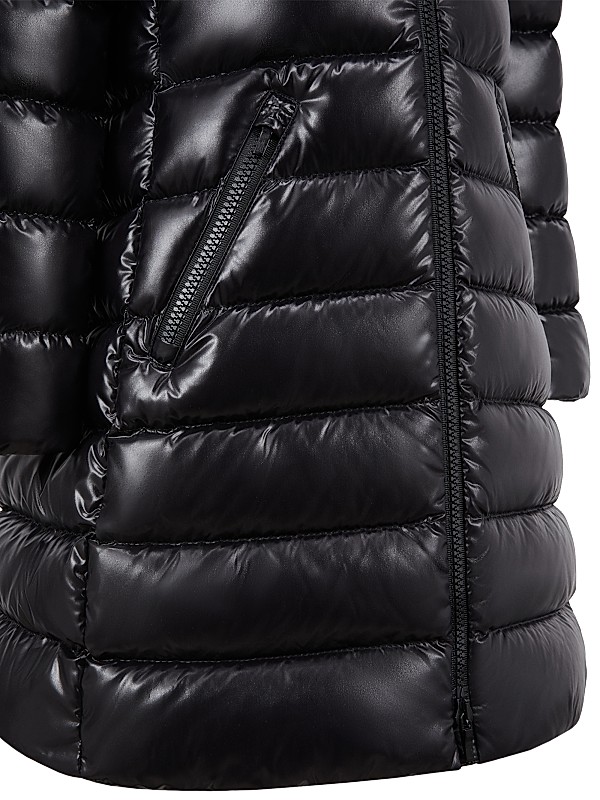 Shop Moncler Little Girl's & Girl's Moka Long Down Coat Shop Moncler Little Girl's & Girl's Moka Long Down Coat