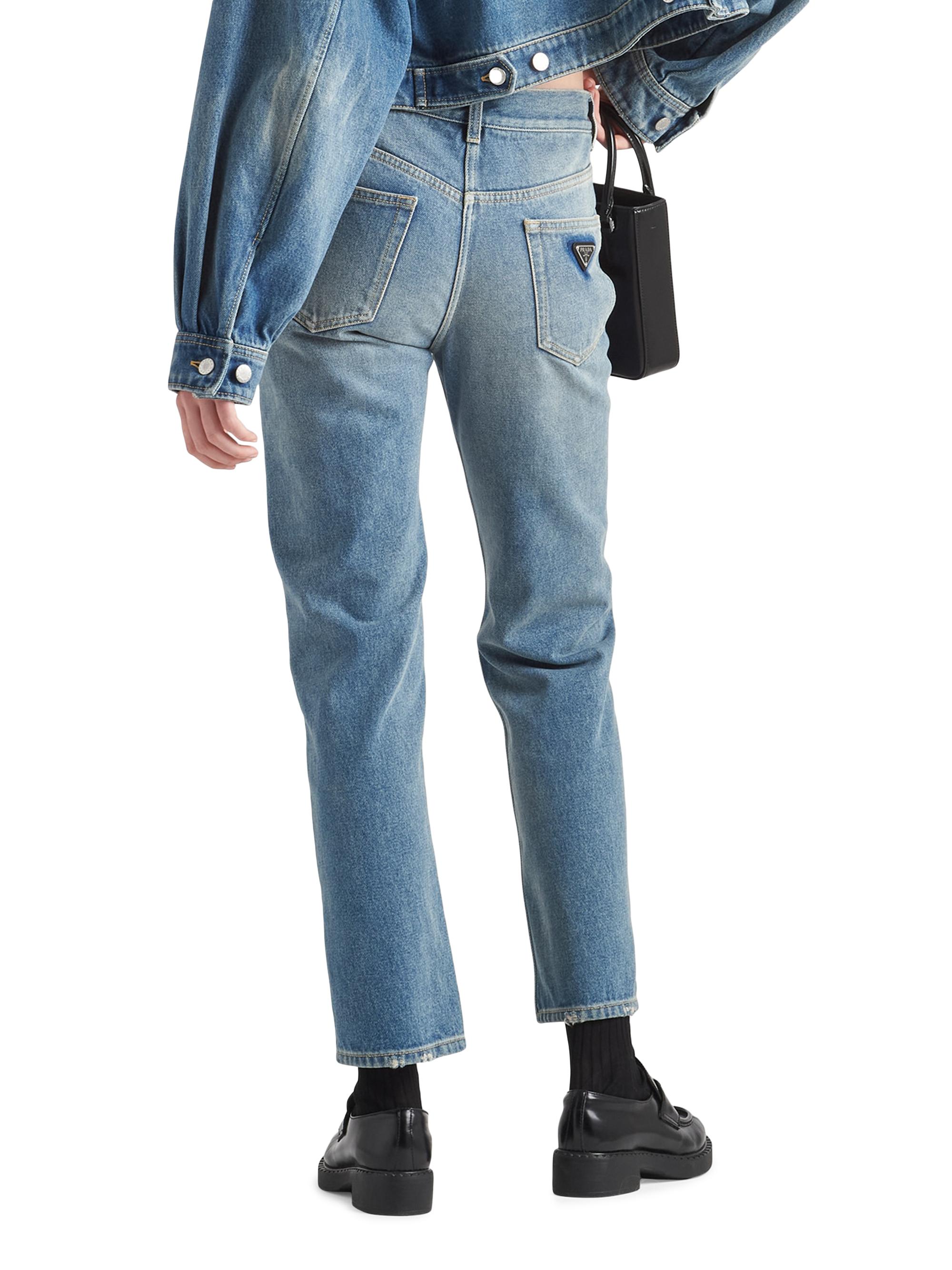 Prada Denim Five-Pocket Jeans | Saks Fifth Avenue