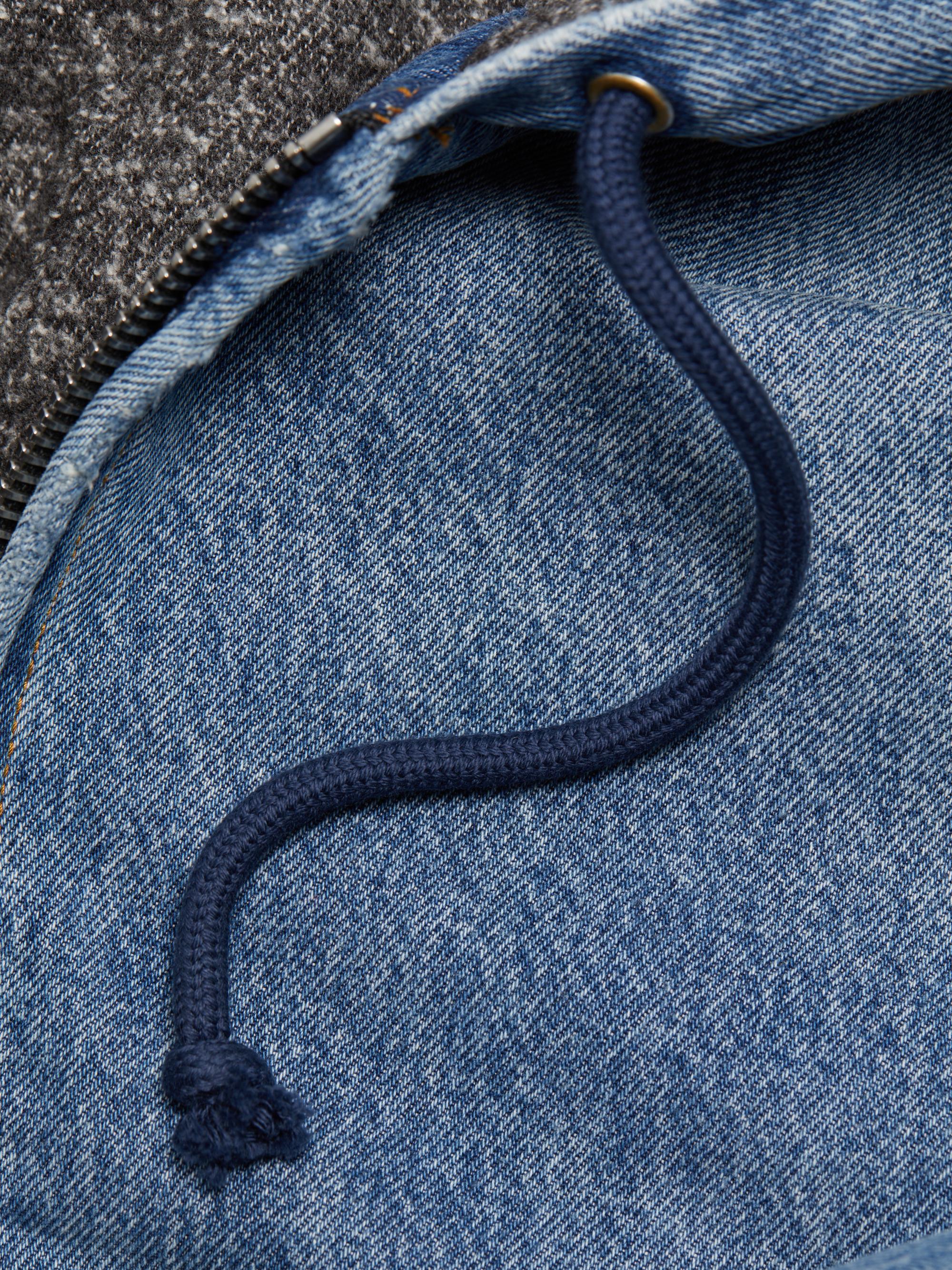 K*H様 激レア ALEXANDER WANG DENIM COVERALL Alexander Wang Denim Embossed Logo Minidress | Saks Fifth Avenue