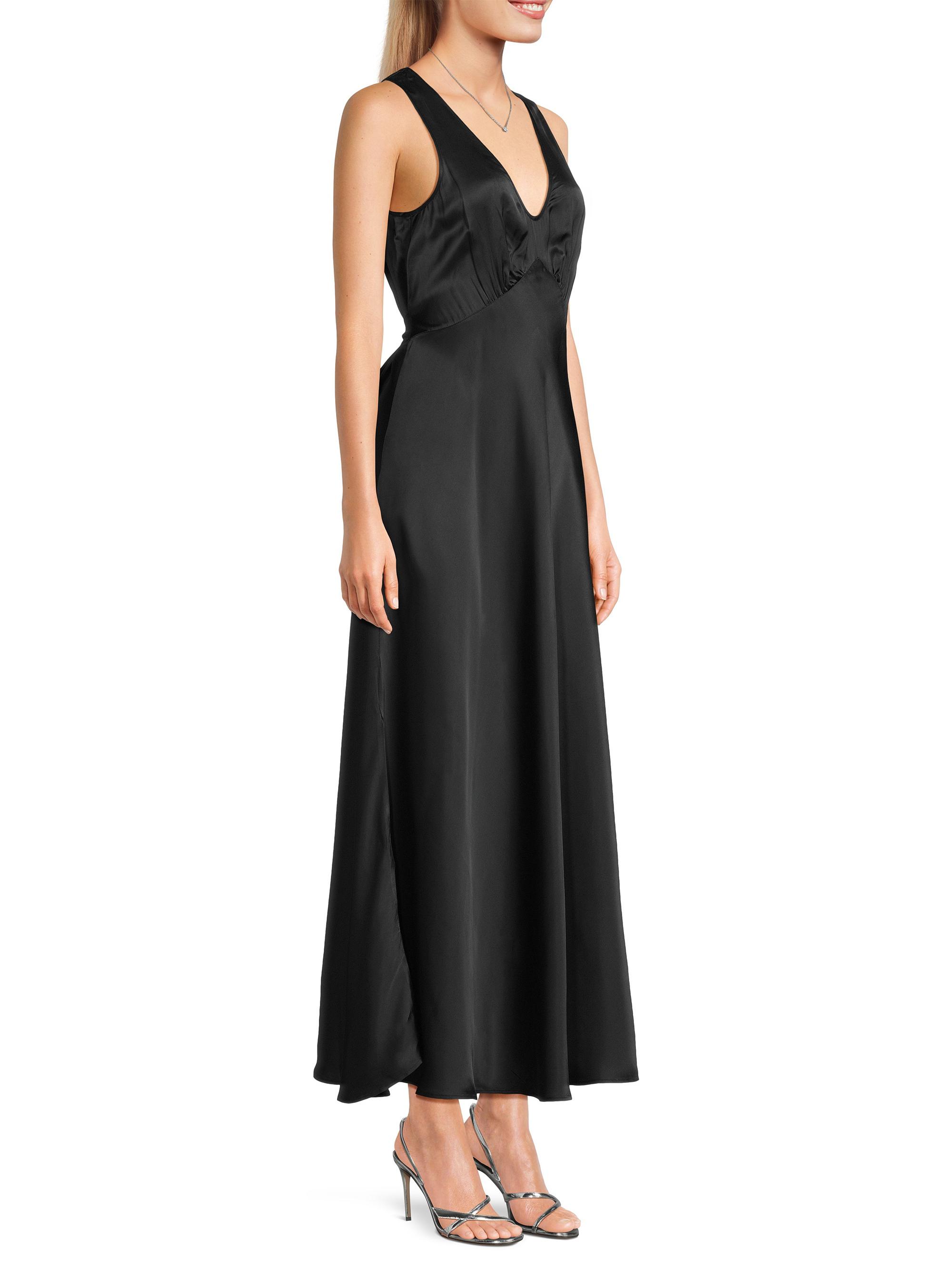 chinese dress ladies Reine Maxi Dress - Black