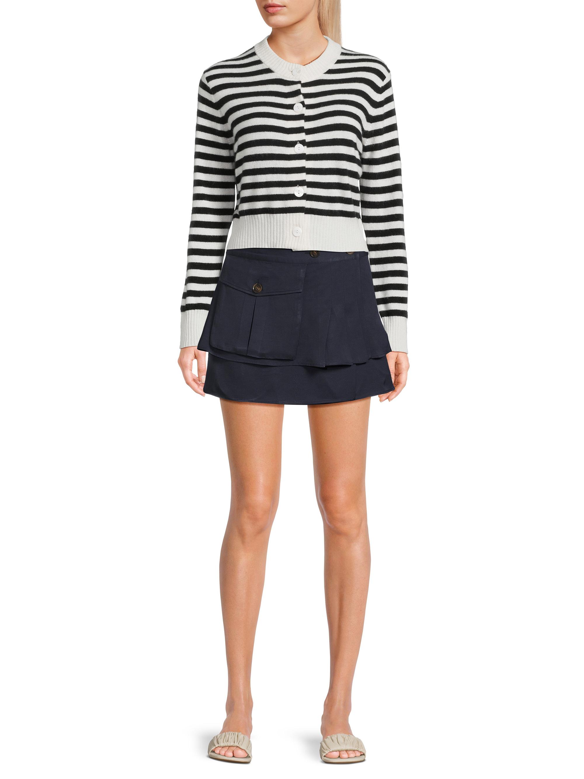 Ciao Lucia Oskar Layered Cargo Miniskirt | Saks Fifth Avenue